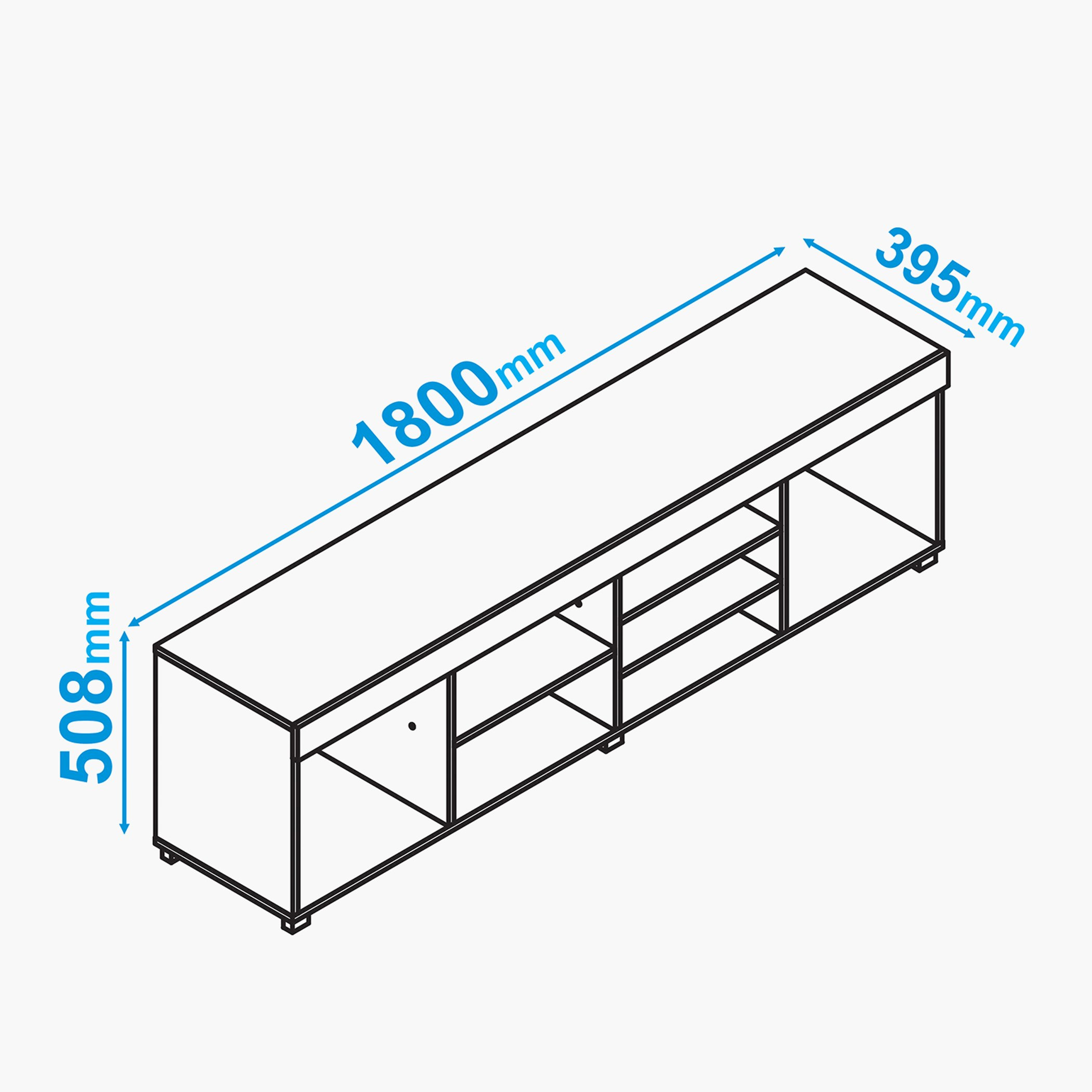 وحدة تلفاز حتى 70 بوصة متعددة الرفوف من بيانكا لوندرينا-hbxlivingroom-mediaunitsandstorage-tvunits-image-9