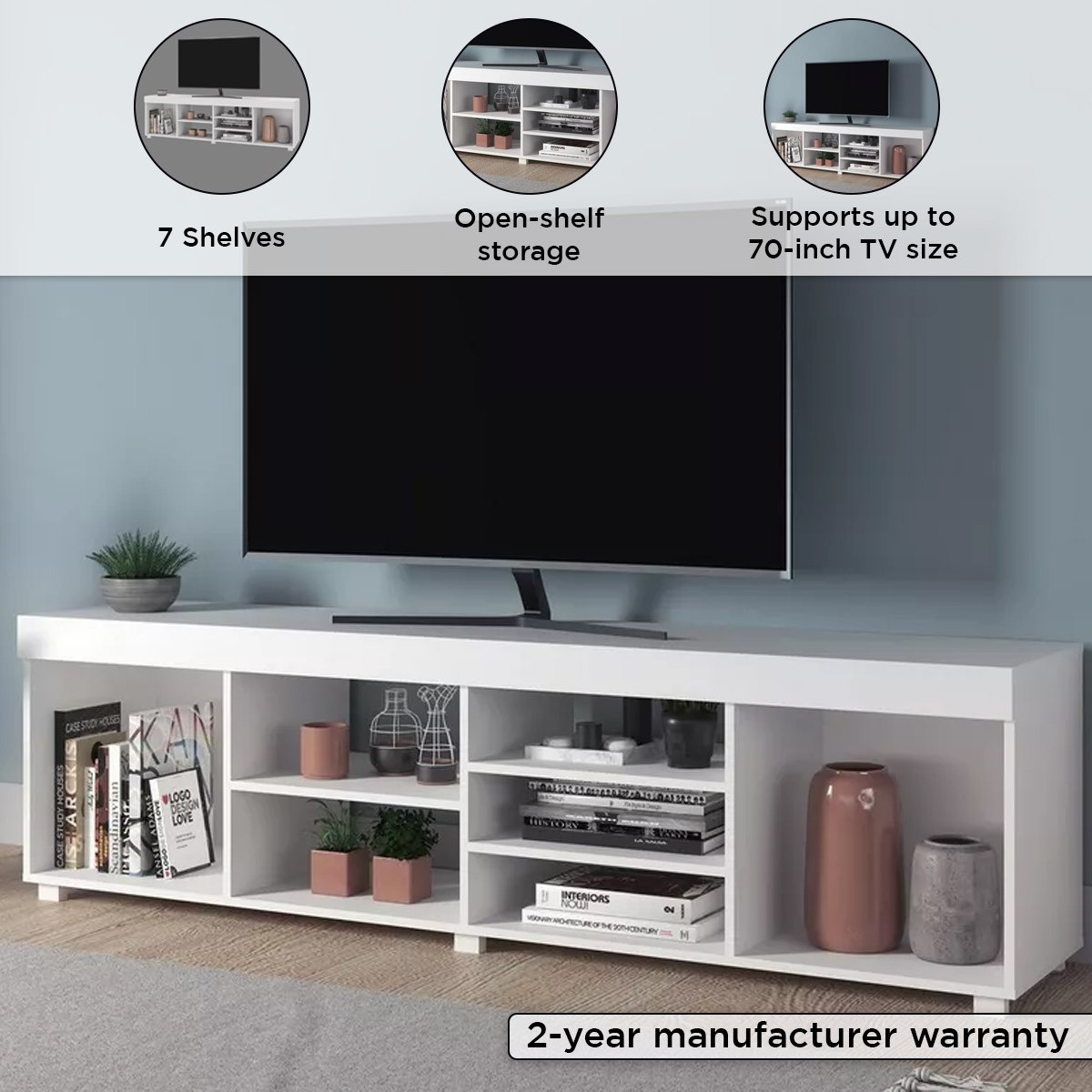 وحدة تلفاز حتى 70 بوصة متعددة الرفوف من بيانكا لوندرينا-hbxlivingroom-mediaunitsandstorage-tvunits-image-4