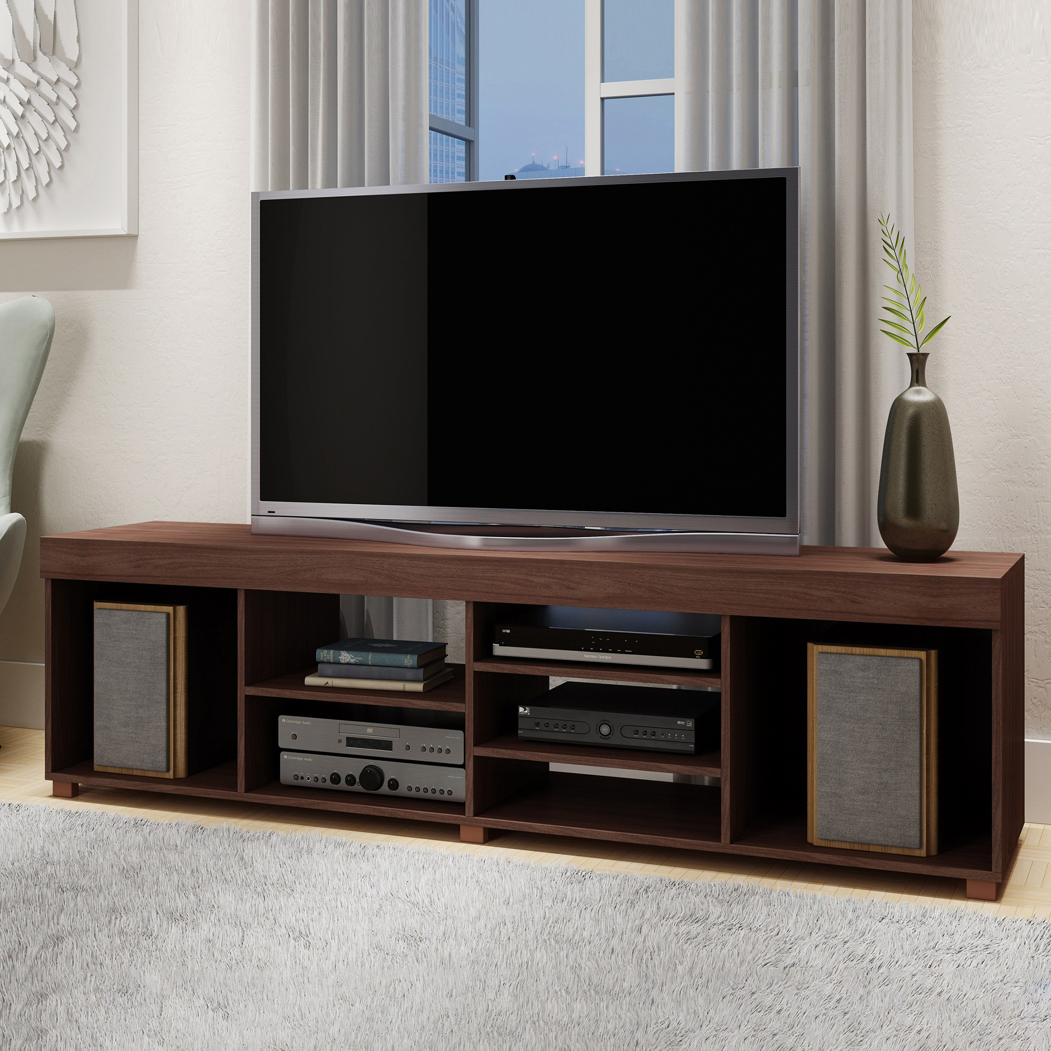 وحدة تلفاز حتى 70 بوصة متعددة الرفوف من بيانكا لوندرينا-hbxlivingroom-mediaunitsandstorage-tvunits-image-1
