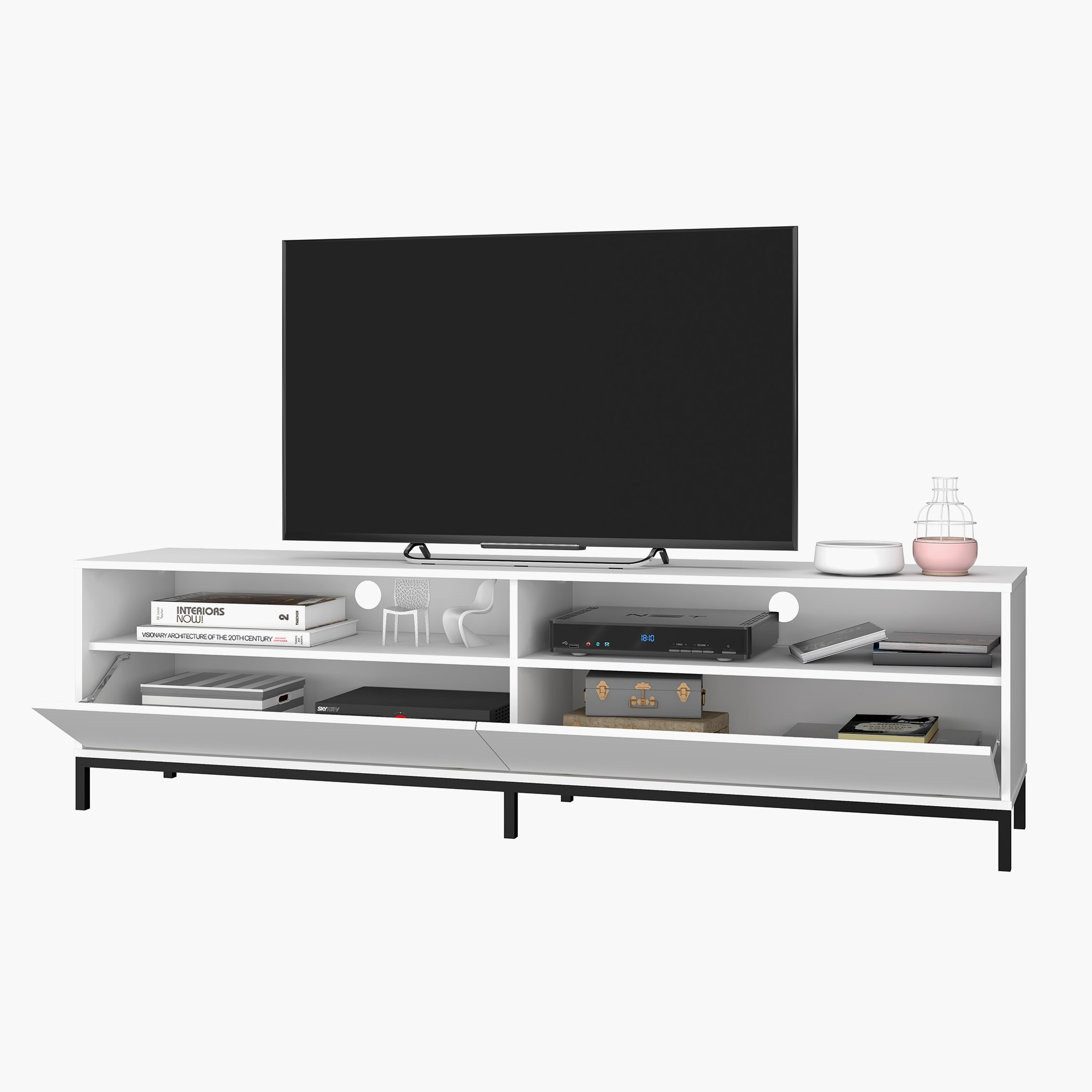 خزانة تلفاز حتى 70 بوصة بدرجين من بيانكا لوندرينا-hbxlivingroom-mediaunitsandstorage-tvunits-image-2