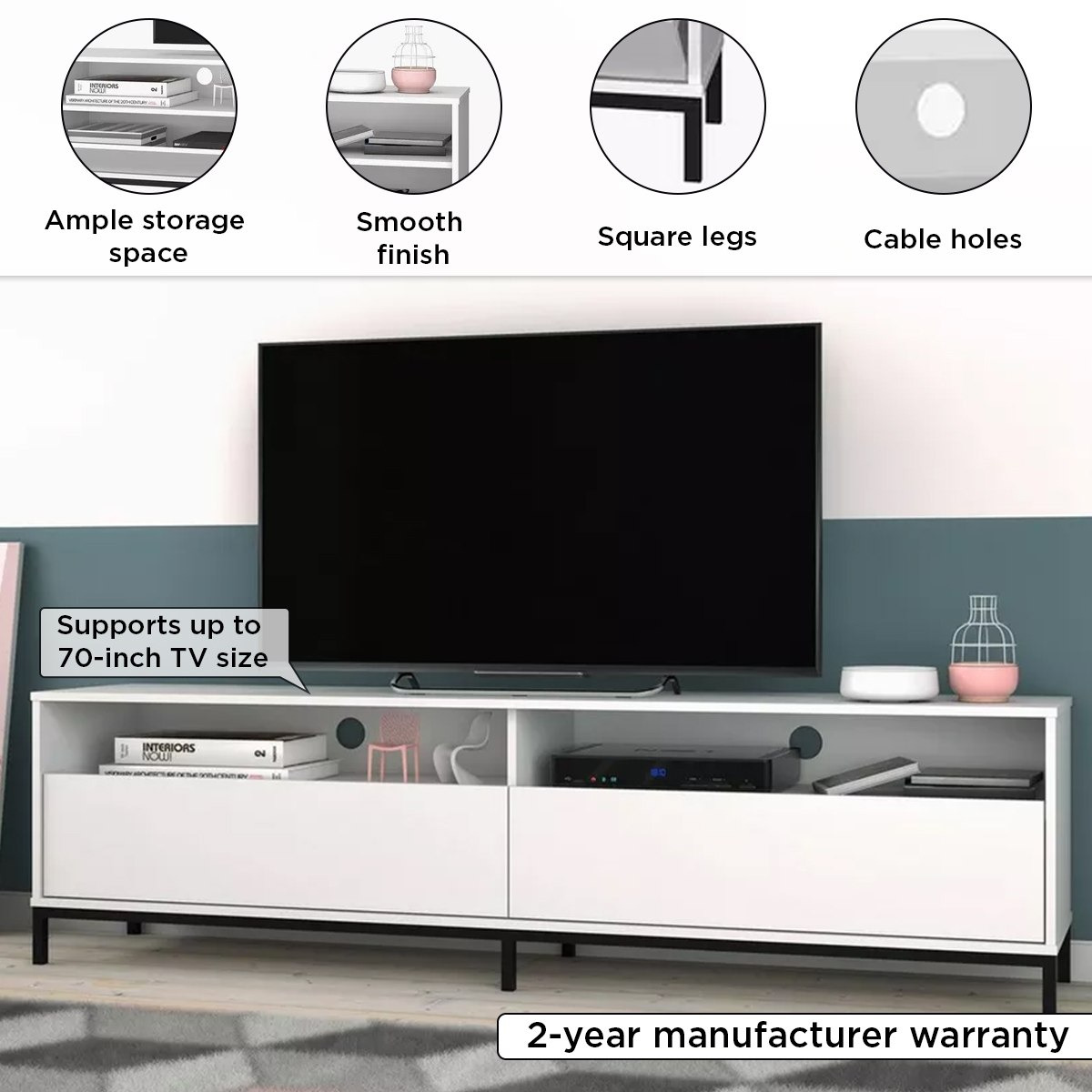 خزانة تلفاز حتى 70 بوصة بدرجين من بيانكا لوندرينا-hbxlivingroom-mediaunitsandstorage-tvunits-image-4