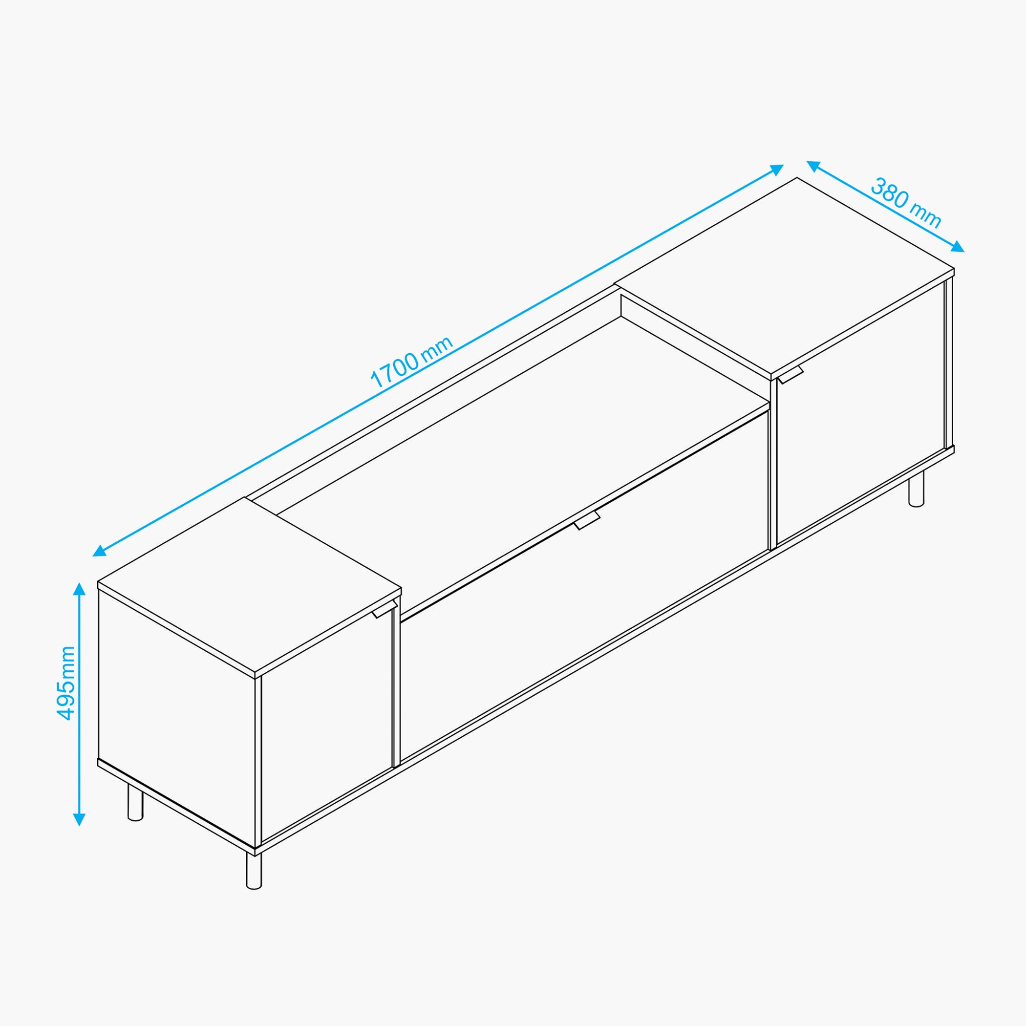 خزانة تلفاز حتى 70 بوصة ببابين ودرج من بيانكا لوندرينا-hbxlivingroom-mediaunitsandstorage-tvunits-image-5