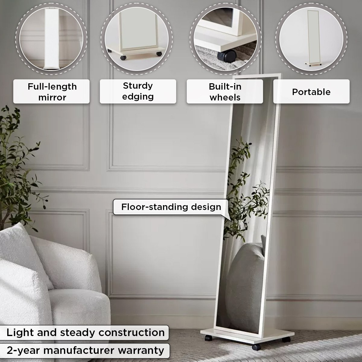 مرآة أرضية قائمة - سوهو من موڤو-hbxbedroom-walldecor-mirrors-image-4
