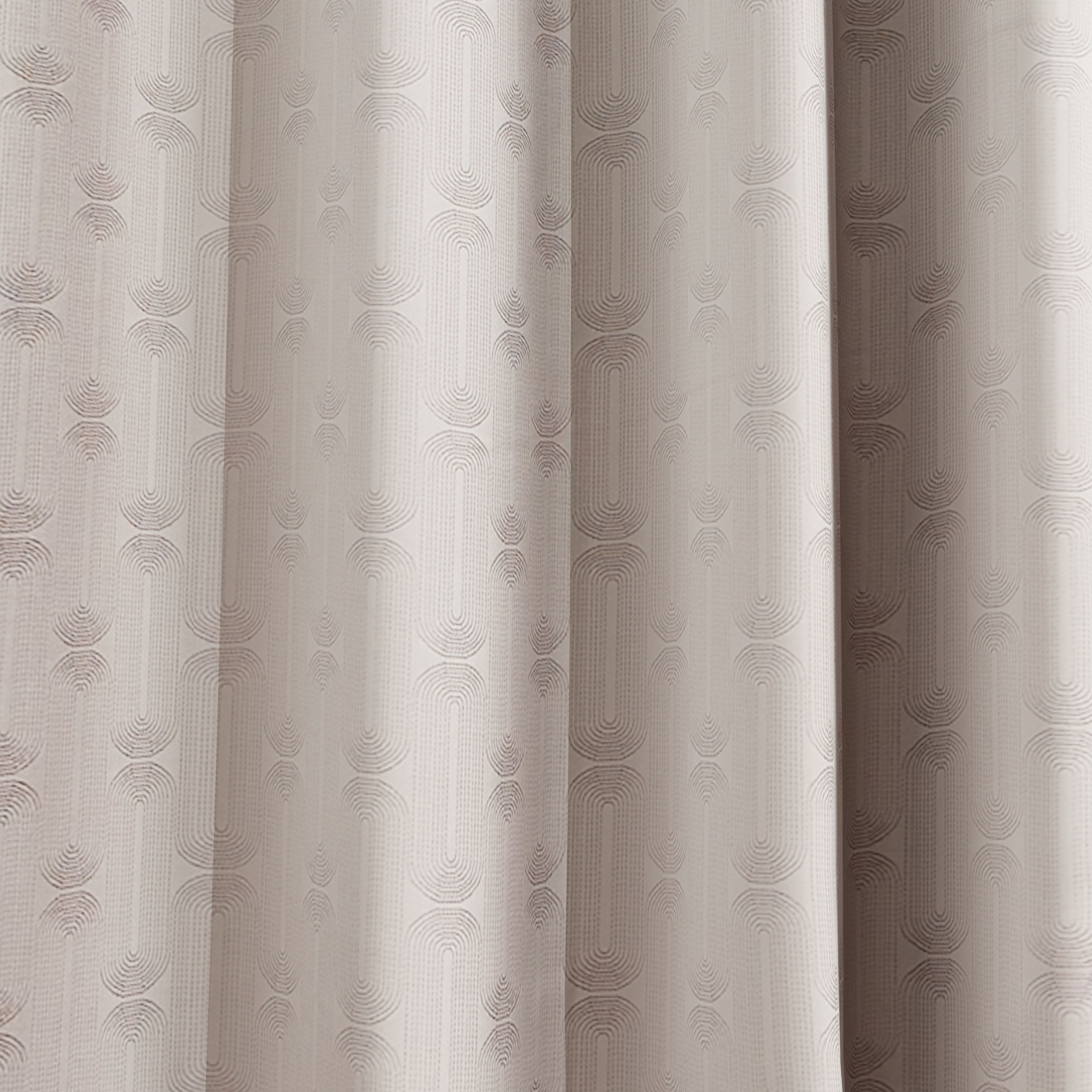 طقم ستائر جاكار قطعتين هيل من نيو - 135x240 سم-hbxhomeware-hbxdecorandfurnishings-image-3