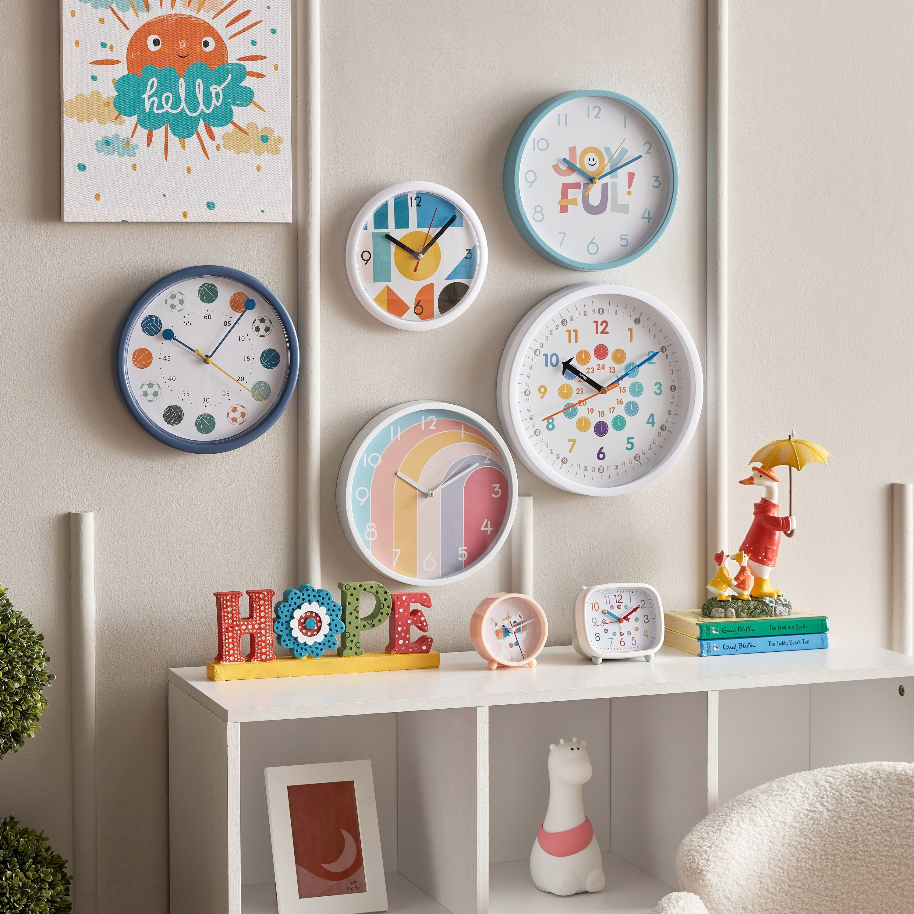 ساعة طاولة من أركيد - 11.5x10x8 سم-hbxdecorandfurnishings-homeaccessories-clocks-image-6