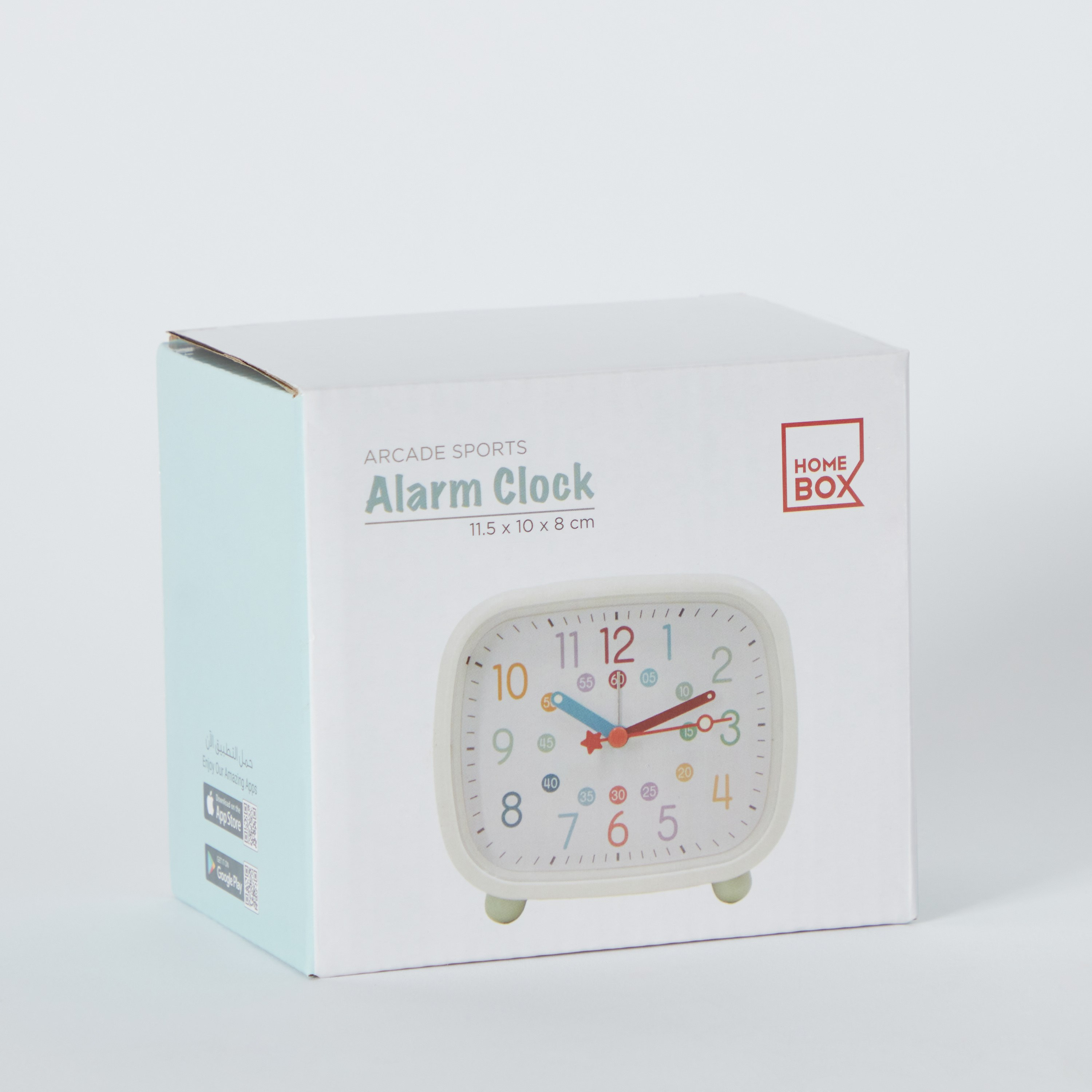ساعة طاولة من أركيد - 11.5x10x8 سم-hbxdecorandfurnishings-homeaccessories-clocks-image-7