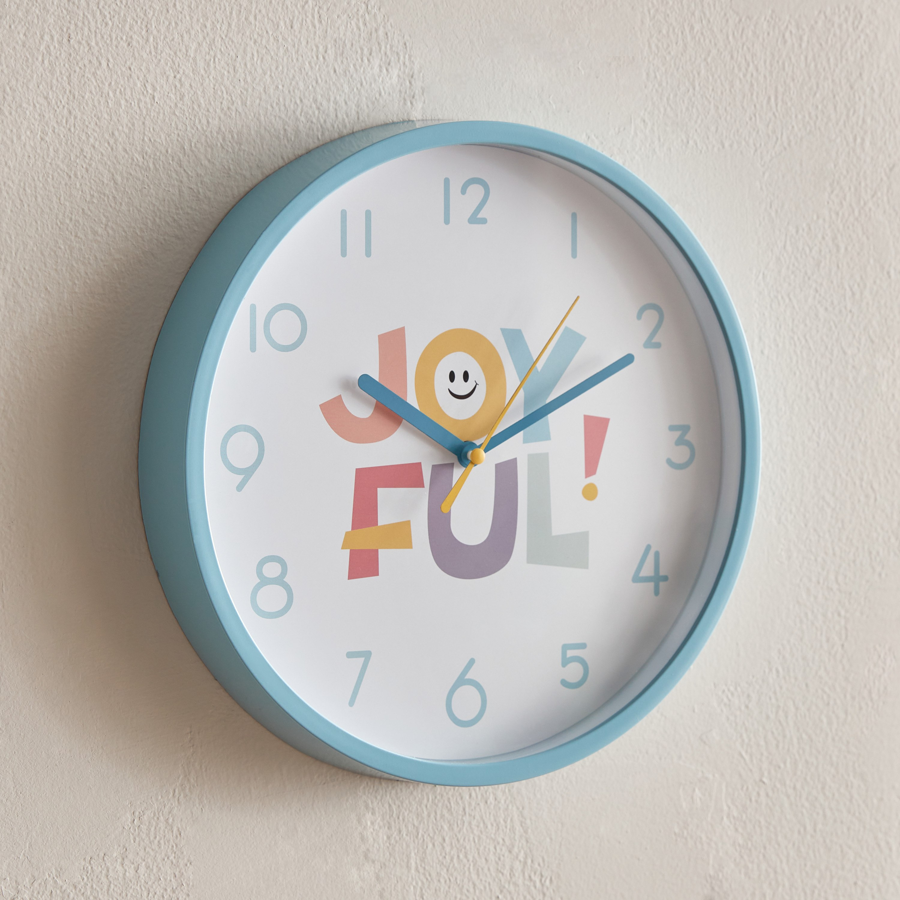 ساعة حائط كولور إت من بلاي لاند - 25x25x4 سم-hbxdecorandfurnishings-homeaccessories-clocks-image-1