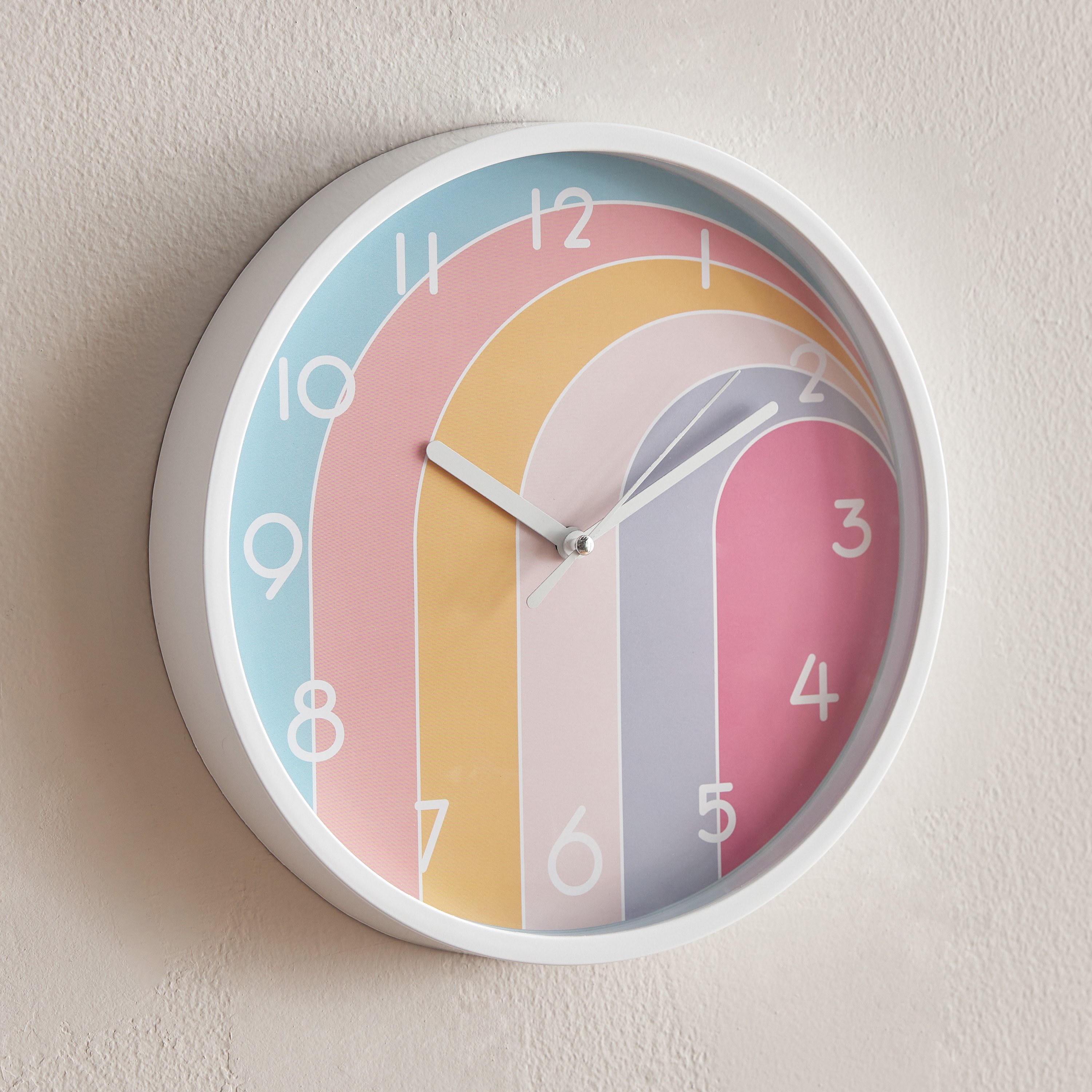 Flutterby Blossom Wall Clock - 25x25x4 cm-PROMO_HB_AE_B2G2_011025-image-1