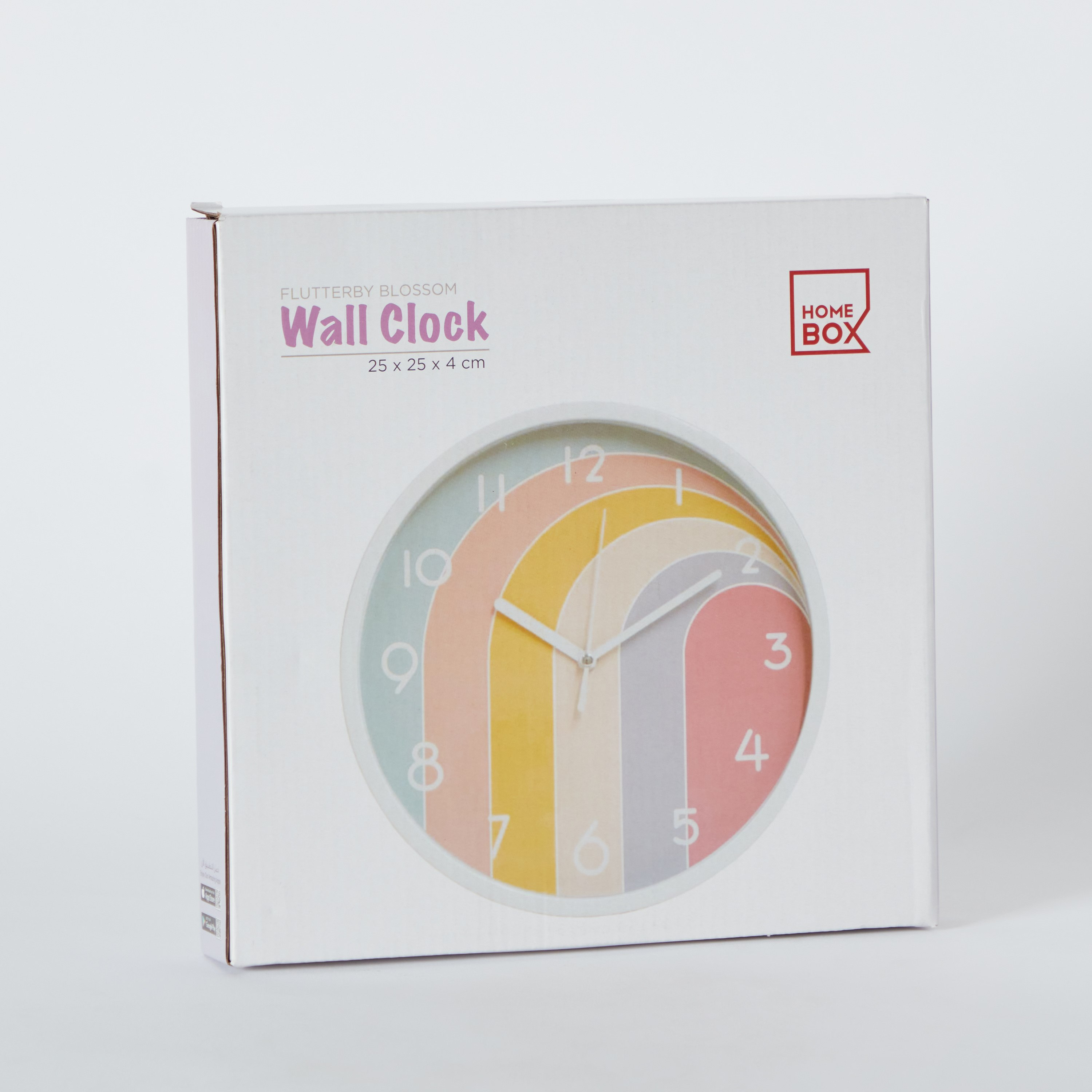 Flutterby Blossom Wall Clock - 25x25x4 cm-PROMO_HB_AE_B2G2_011025-image-5
