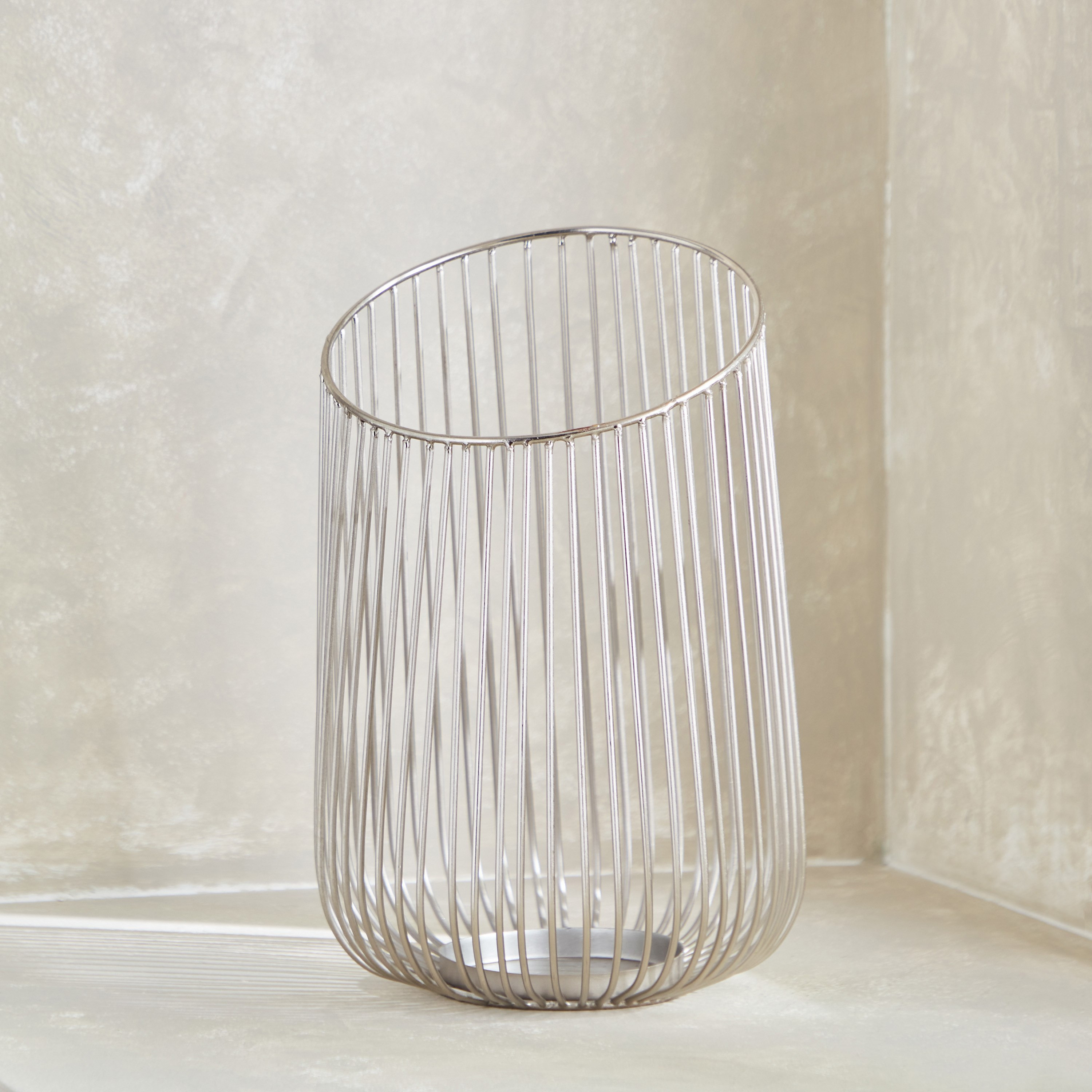 حامل شموع فانوس معدني صنديال من إيلين - 17x17x27 سم-hbxlivingroom-decorandaccessories-candleholders-image-2