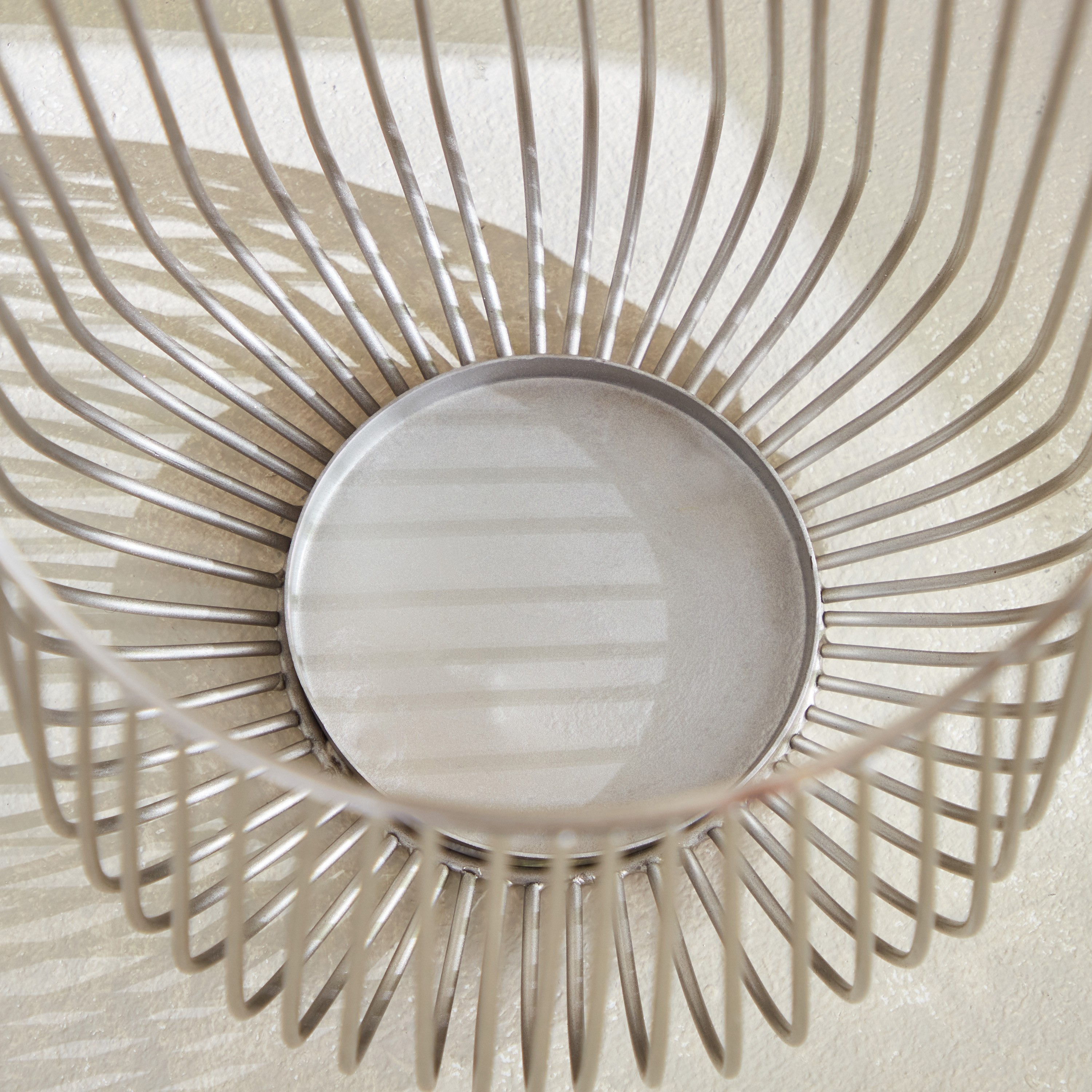 حامل شموع فانوس معدني صنديال من إيلين - 17x17x27 سم-hbxlivingroom-decorandaccessories-candleholders-image-5