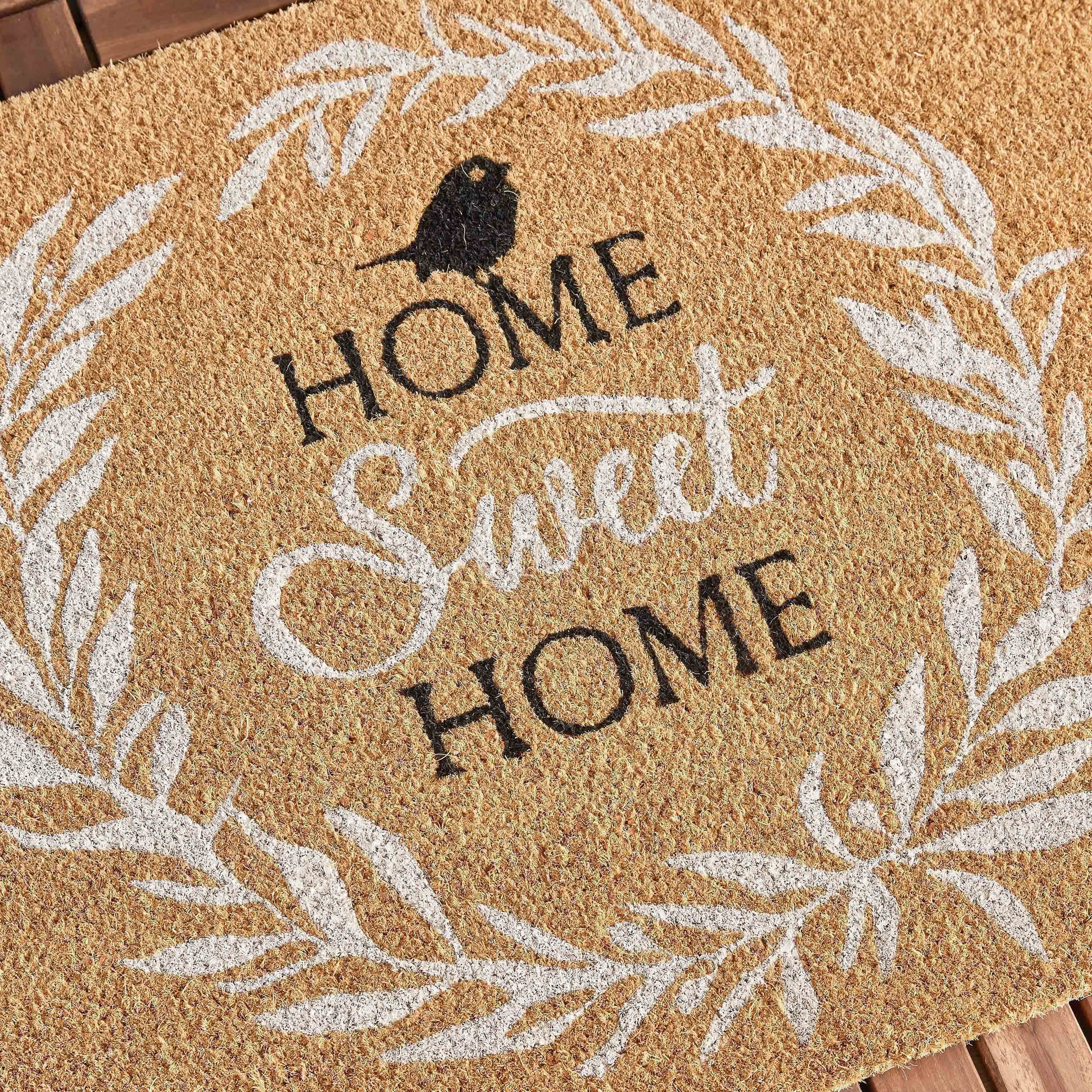 سجادة باب من ألياف جوز الهند بطبعات - 60x90 سم-hbxhomeware-hbxlivingroom-image-3