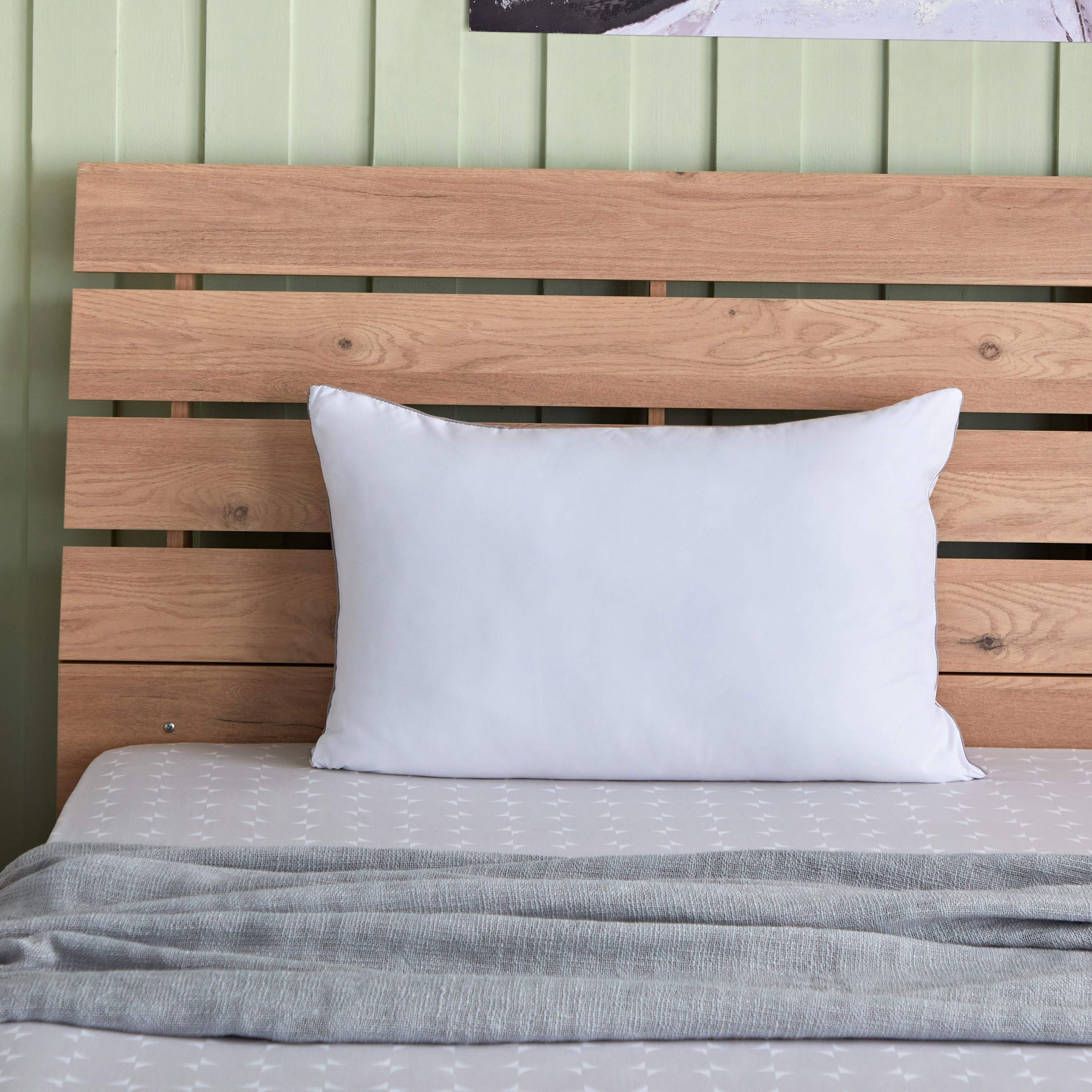 وسادة دعم فائقة النعومة من ميكروجيل - 50x75 سم-hbxdecorandfurnishings-bedding-duvetsandpillows-image-2