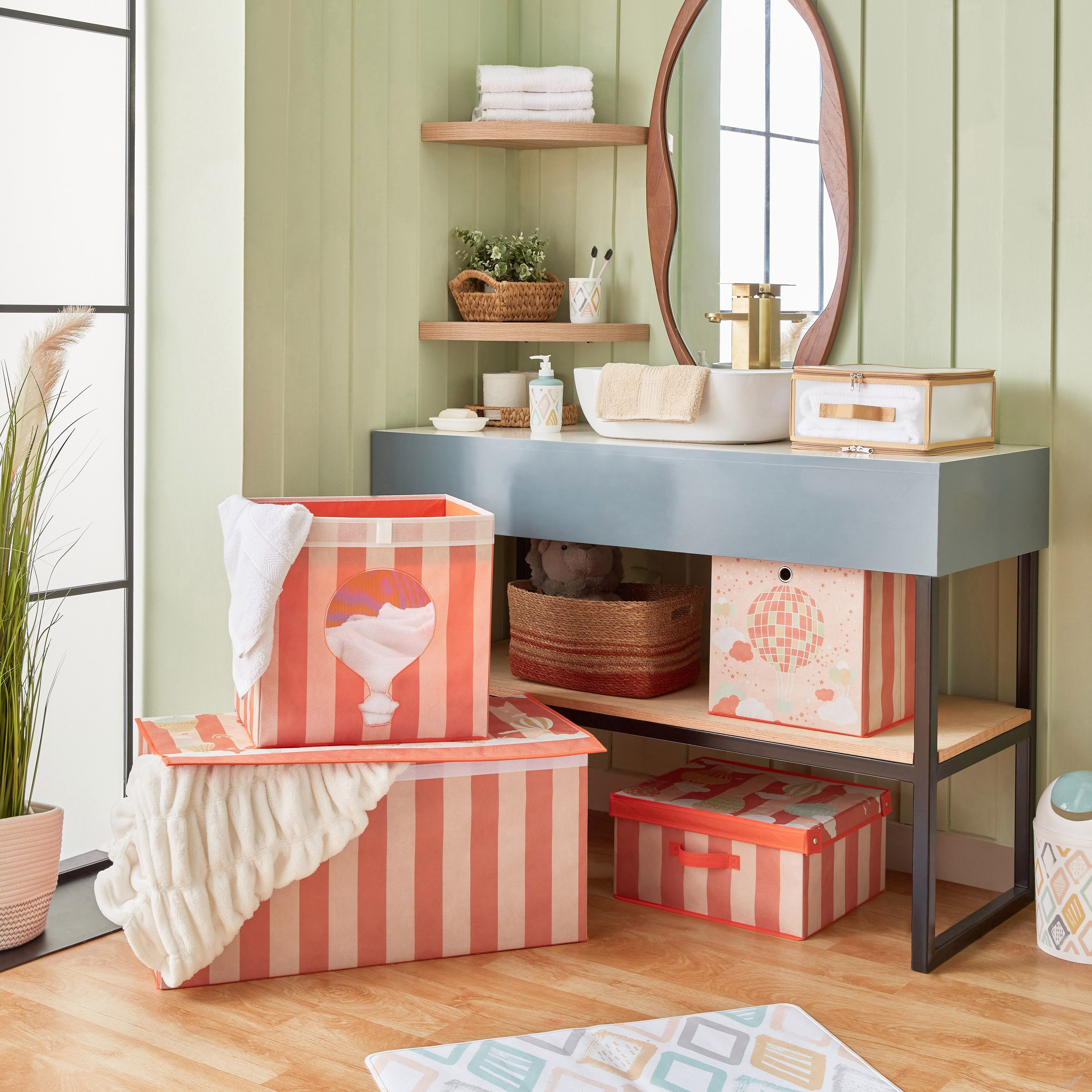صندوق تخزين بلاي لاند بالونز من ترايفل - 75x37x37 سم-hbxbedroom-bedroomaccessories-bedroomstorage-image-6