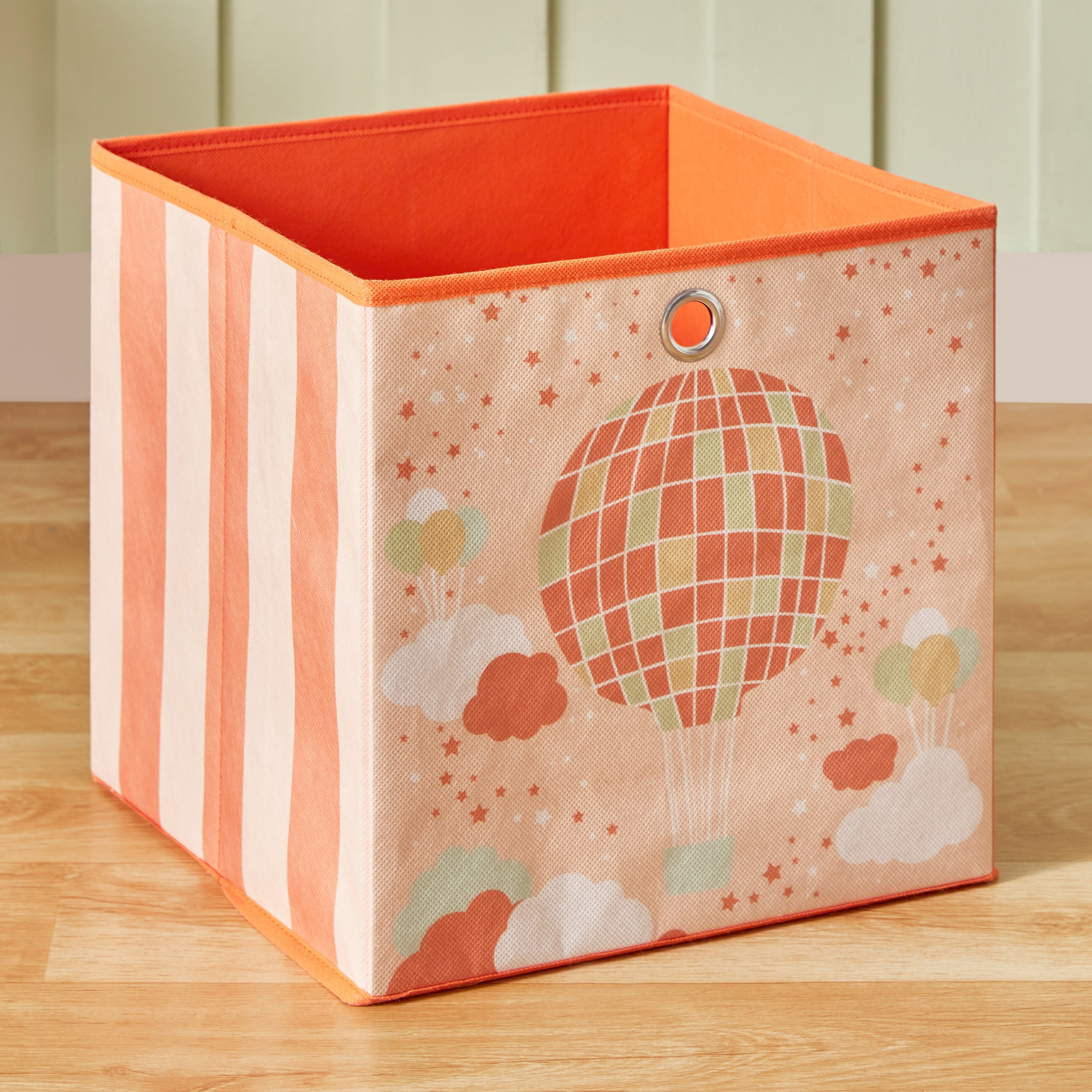 Trifle Playland Balloons Cube Box - 31x31x31 cm-hbxbedroom-bedroomaccessories-bedroomstorage-image-1