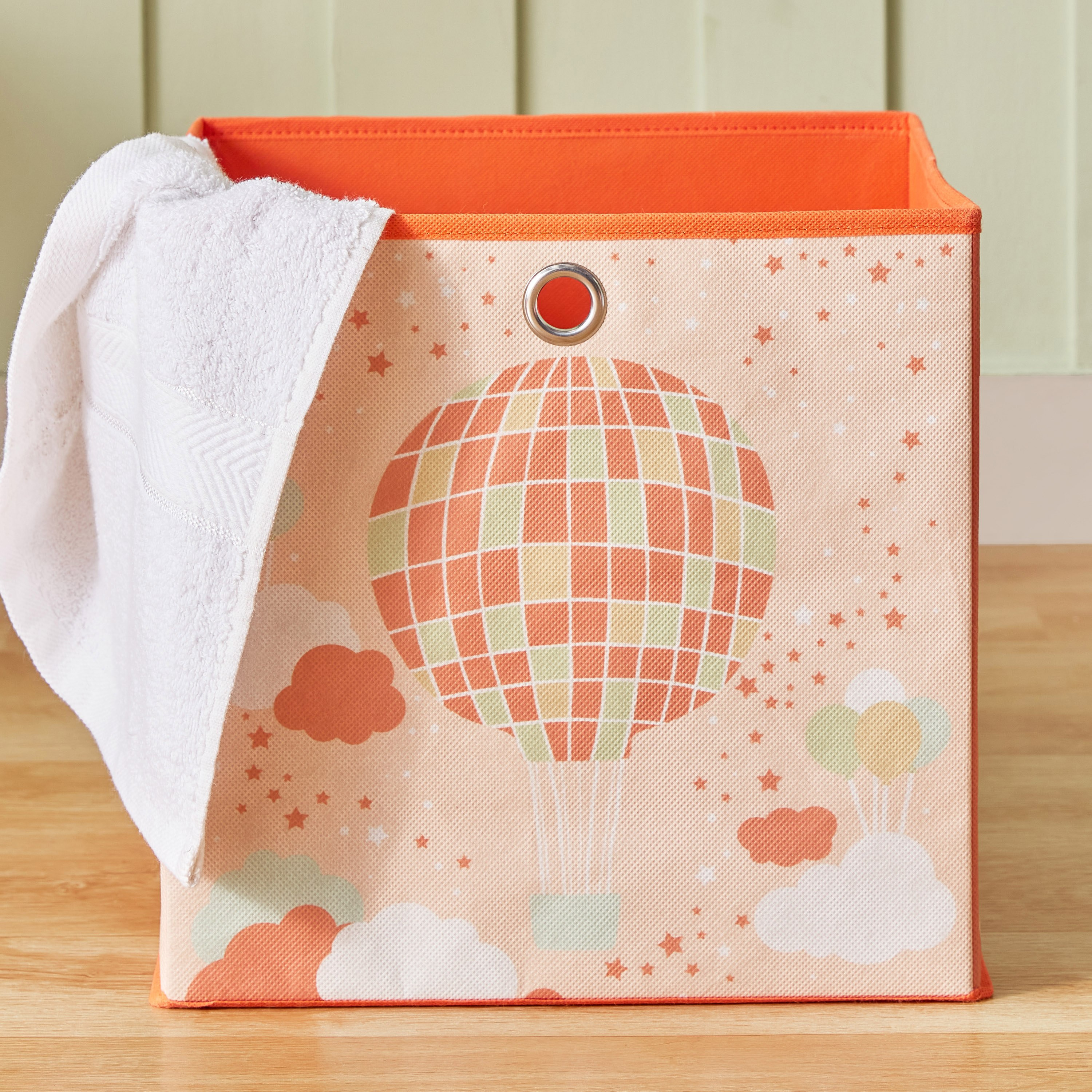 Trifle Playland Balloons Cube Box - 31x31x31 cm-hbxbedroom-bedroomaccessories-bedroomstorage-image-2
