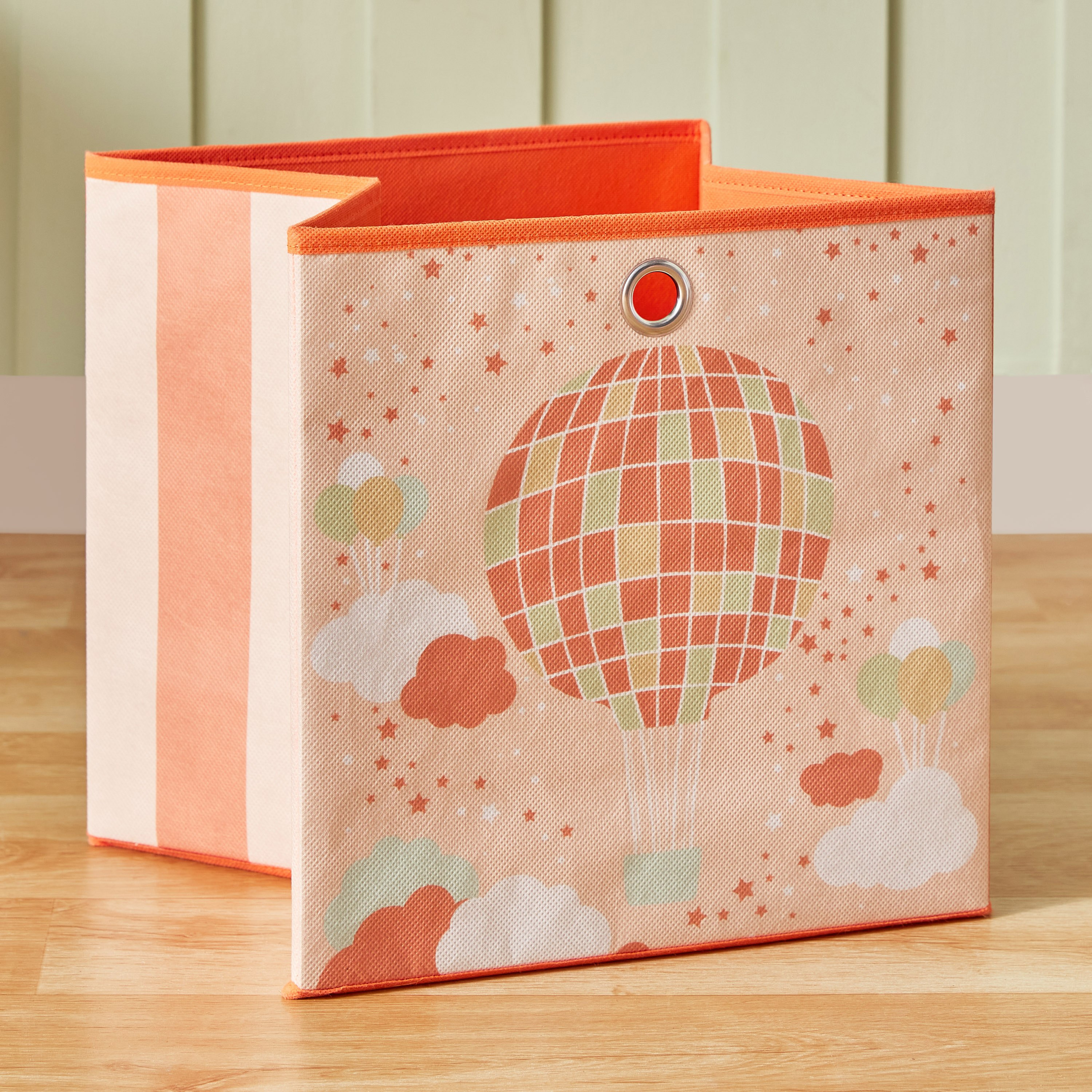 Trifle Playland Balloons Cube Box - 31x31x31 cm-hbxbedroom-bedroomaccessories-bedroomstorage-image-3