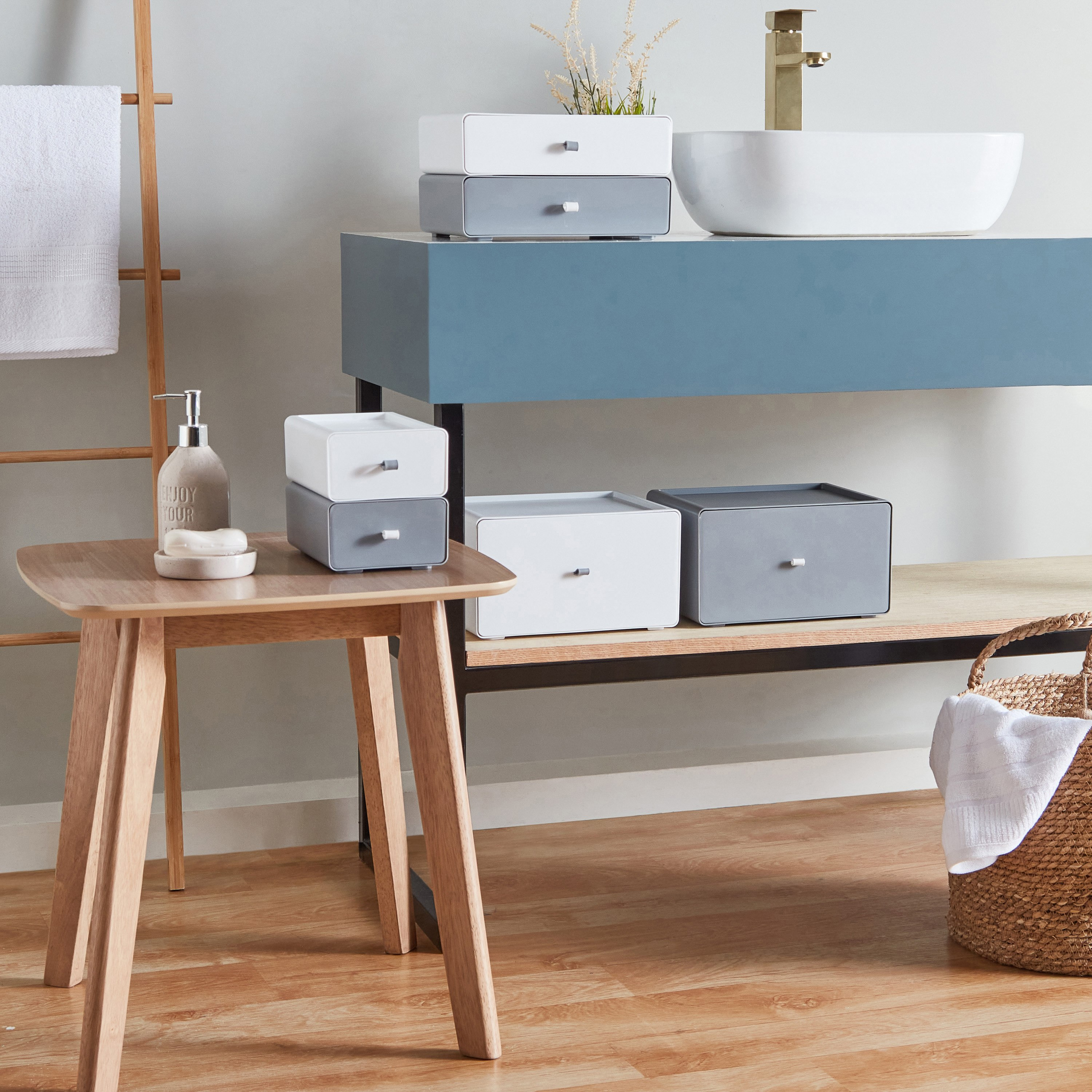 Homz Storage Drawer - 13.3x21x8 cm-hbxbedroom-bedroomaccessories-bedroomstorage-image-4