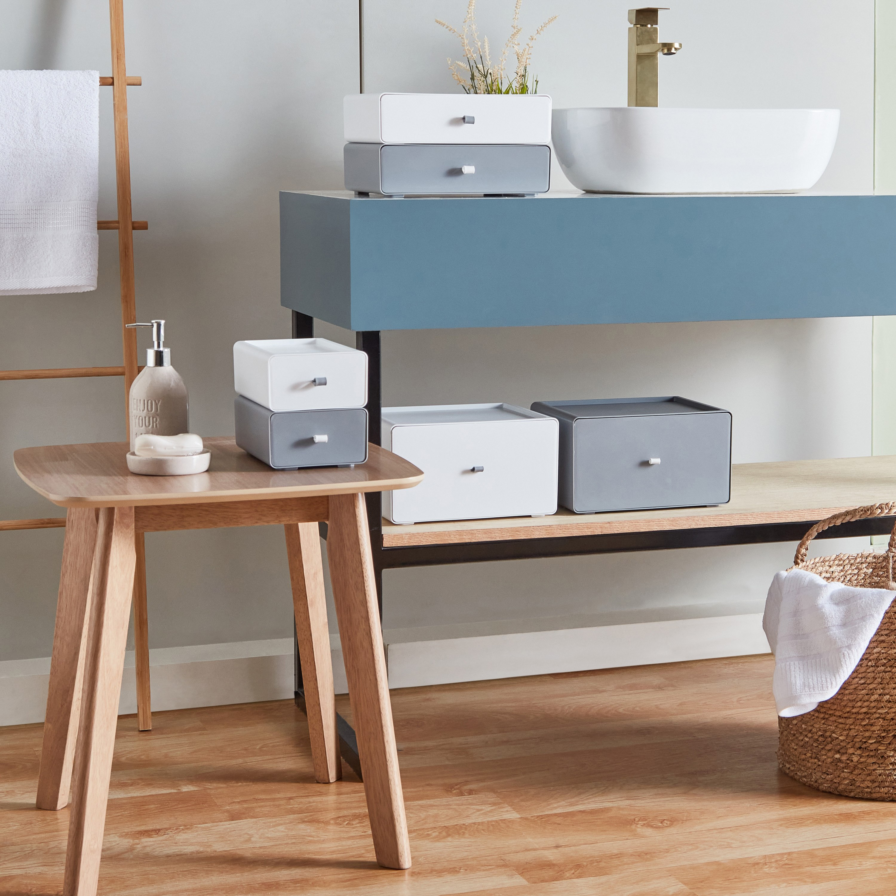 Homz Storage Drawer - 20x21x8 cm-hbxbedroom-bedroomaccessories-bedroomstorage-image-4