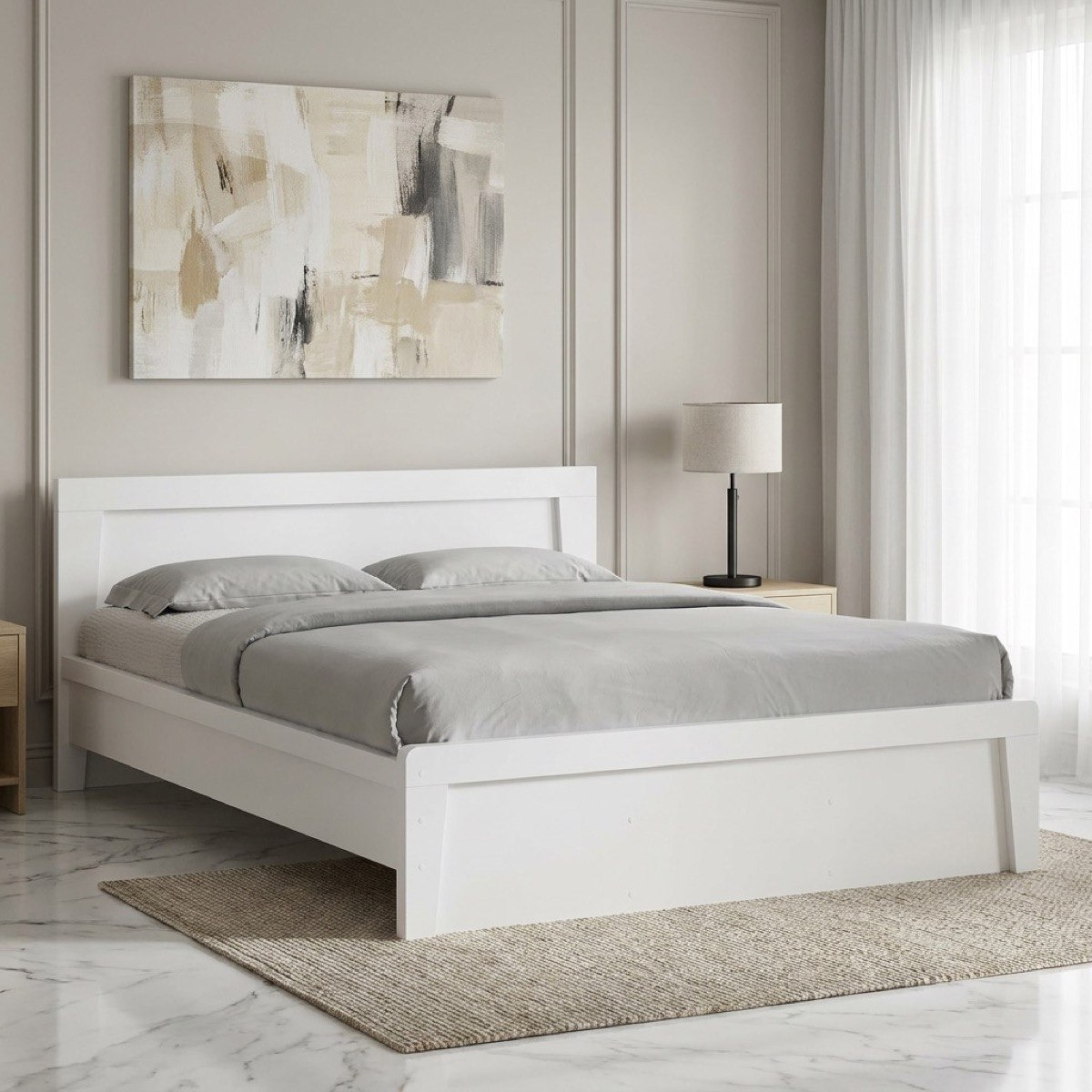 Kulltorp Plus Queen Bed - 160x200 cm-hbxbedroom-bedsandbedsets-beds-queen-image-1