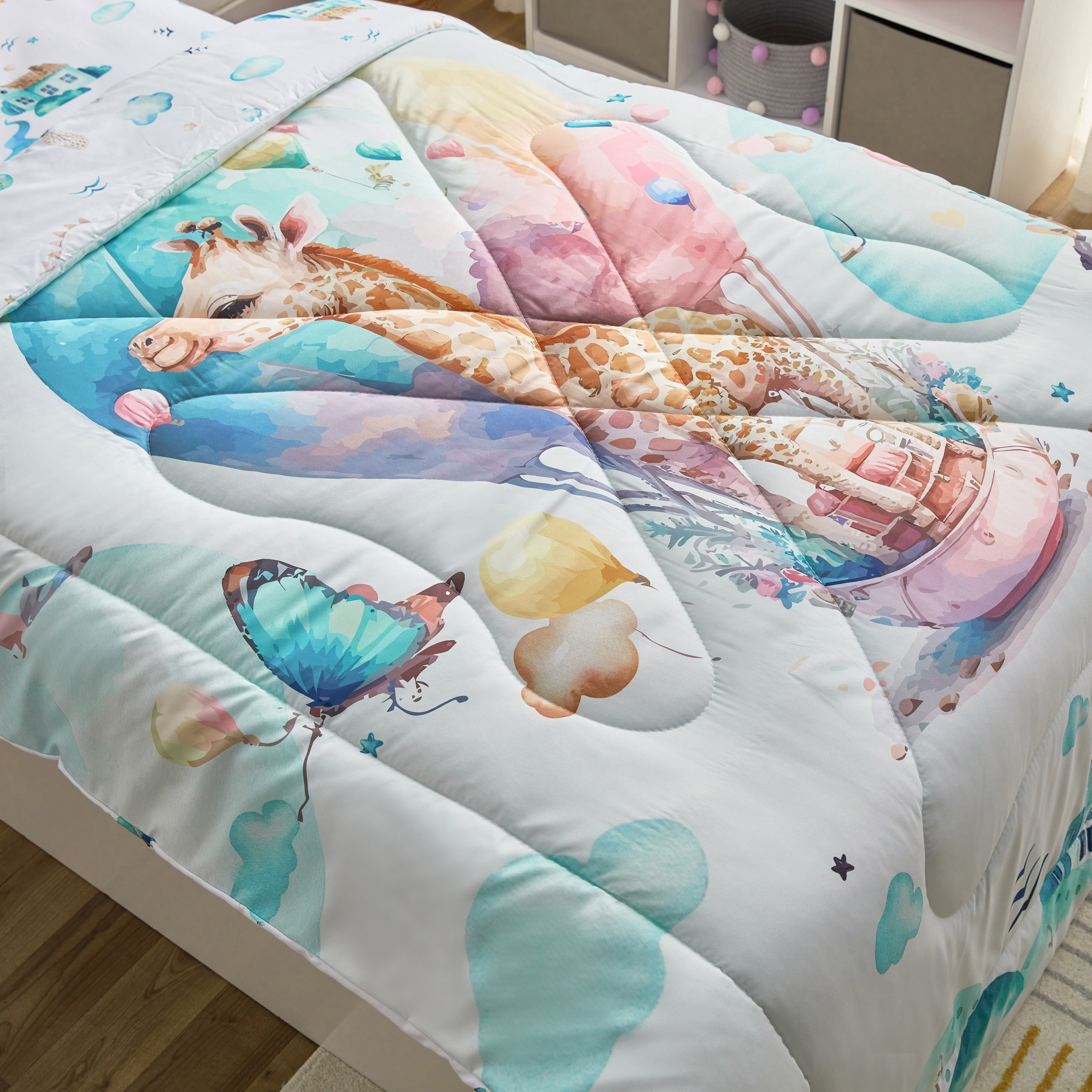 طقم لحاف فردي من ألياف دقيقة قطعتين جويفل من بلاي لاند - 135x220 سم-hbxhomeware-hbxkidsandyouth-image-4