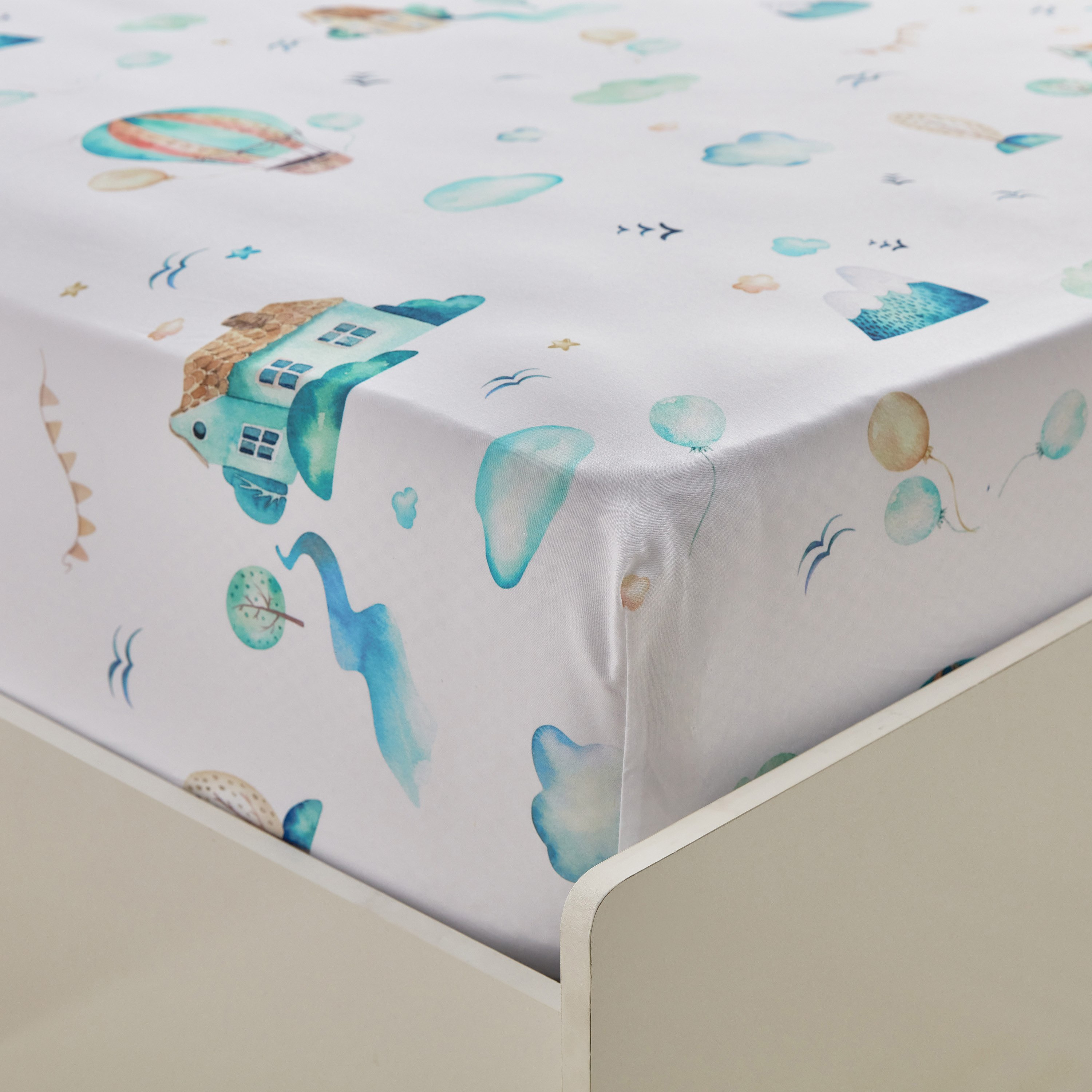 شرشف مطاطي فردي سادة من الألياف الدقيقة جويفل من بلاي لاند - 90x200+25 سم-hbxhomeware-hbxkidsandyouth-image-4