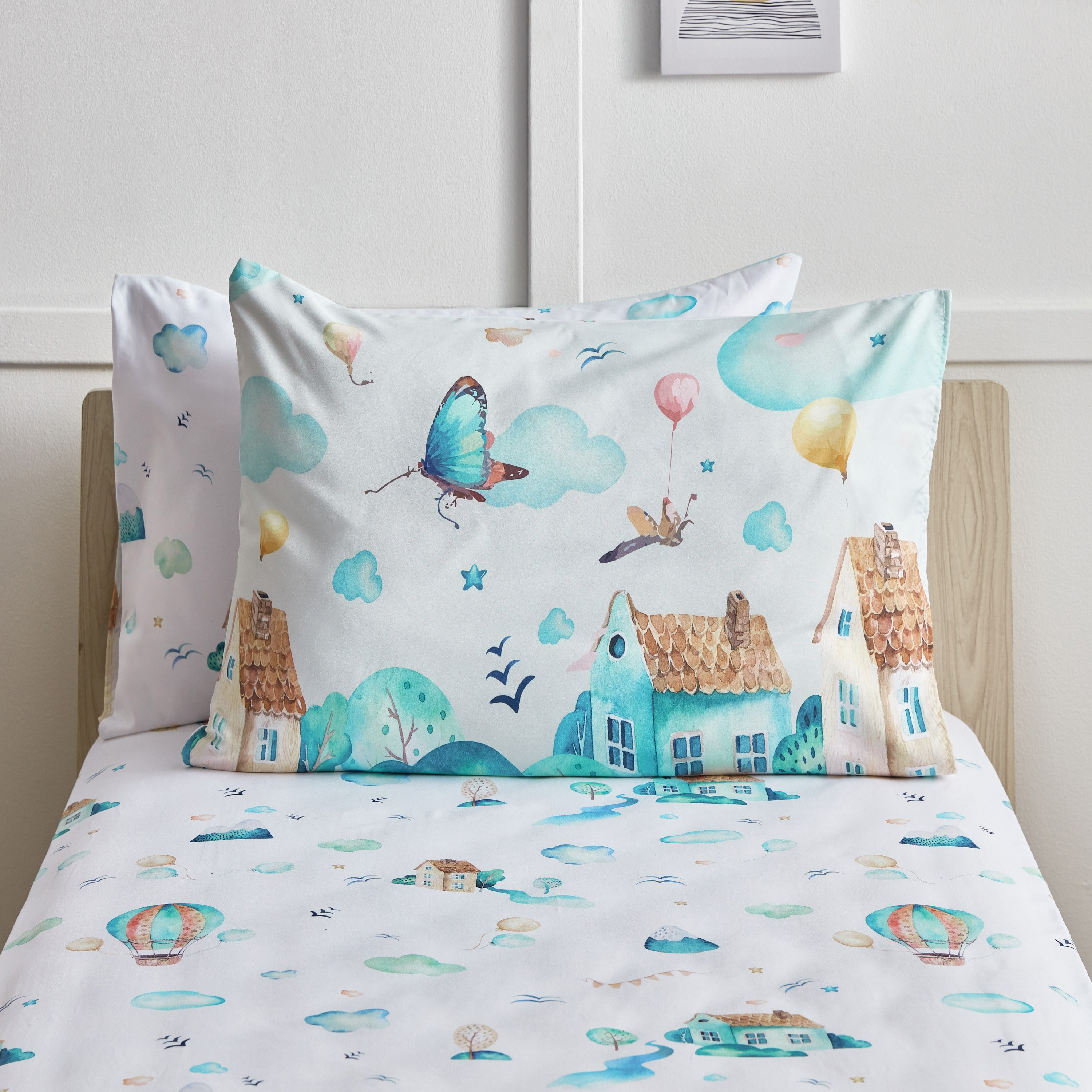 طقم غطاء وسادة ألياف دقيقة قطعتين جويفل من بلاي لاند- 50x75 سم-hbxhomeware-hbxkidsandyouth-image-2