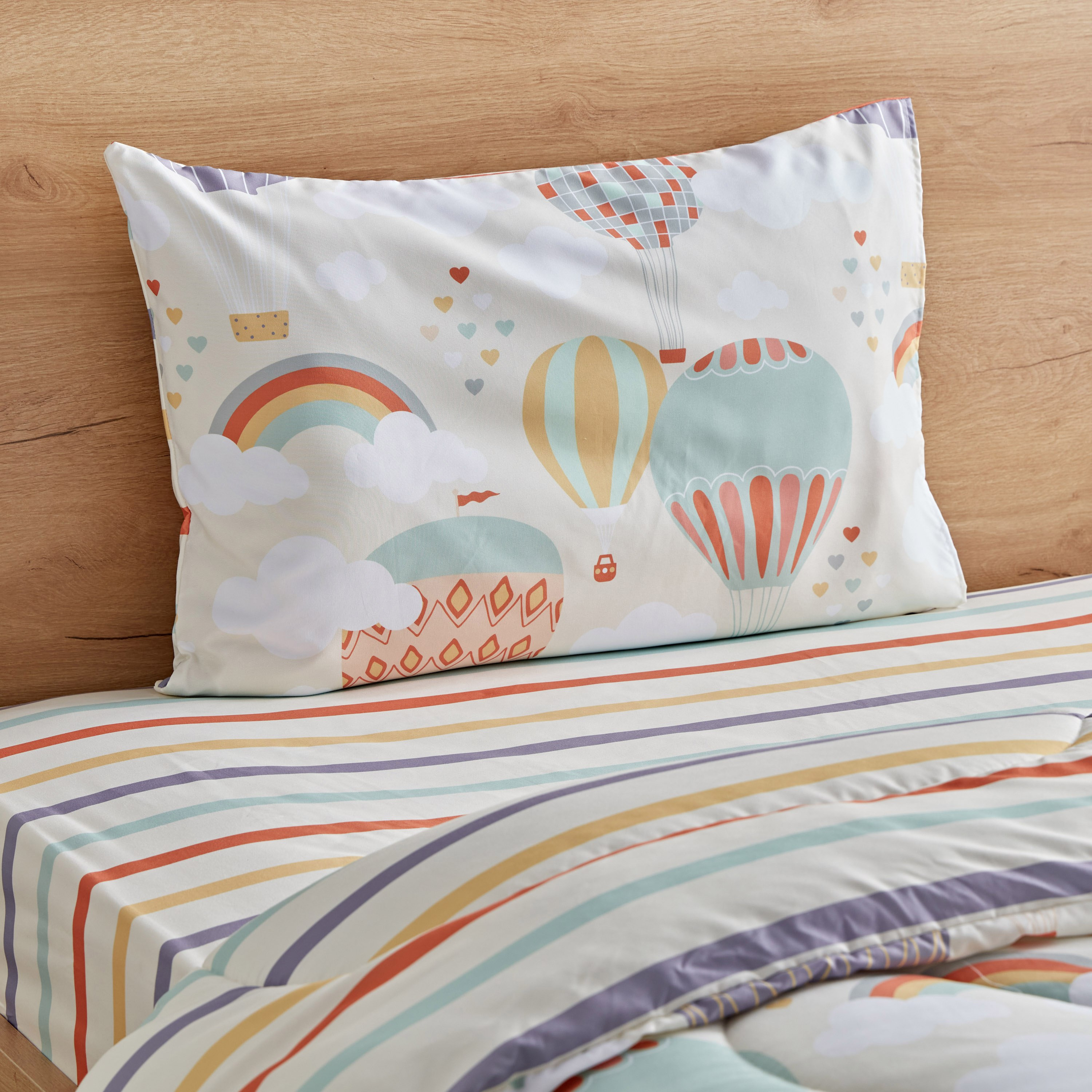 طقم لحاف توين ألياف دقيقة قطعتين إيفوريا من بلاي لاند -160x220 سم-hbxhomeware-hbxkidsandyouth-image-4
