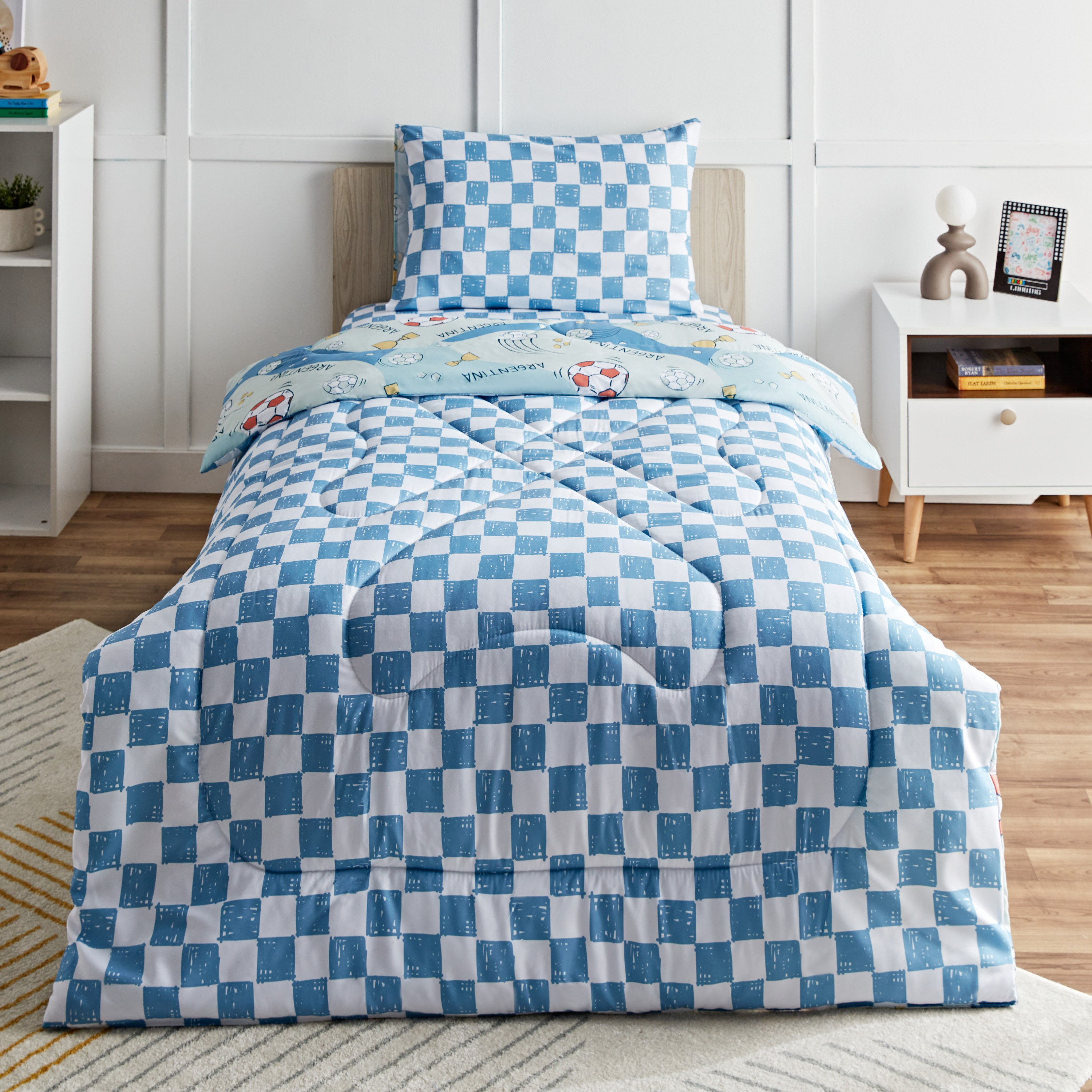 طقم لحاف فردي من ألياف دقيقة قطعتين أرينا من أركيد - 135x220 سم-hbxhomeware-hbxkidsandyouth-image-3