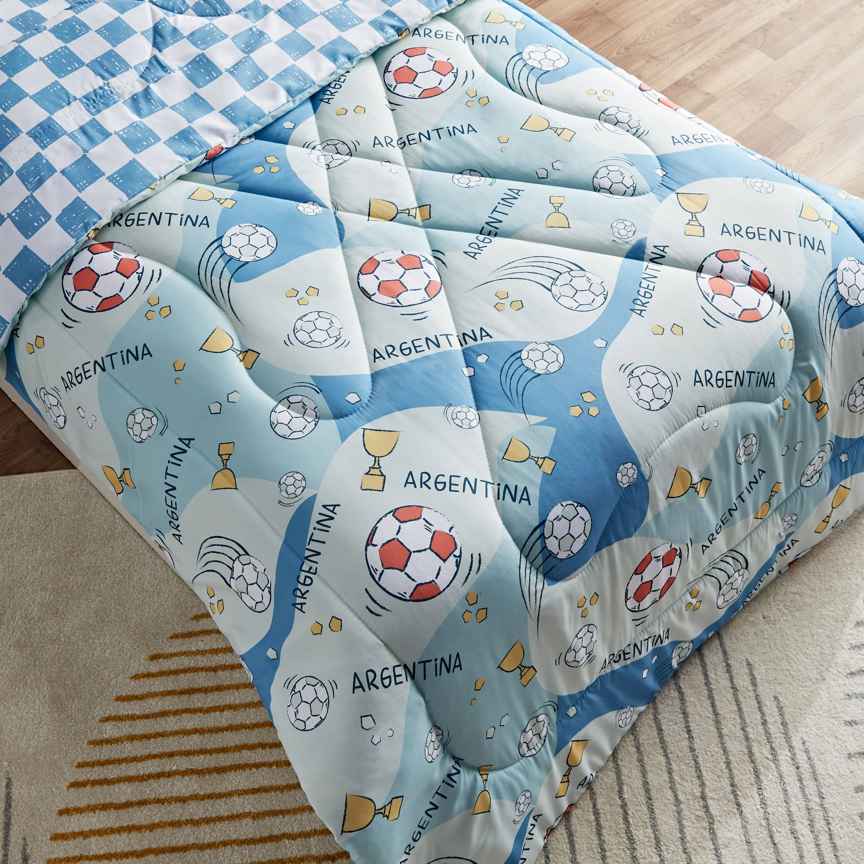 طقم لحاف فردي من ألياف دقيقة قطعتين أرينا من أركيد - 135x220 سم-hbxhomeware-hbxkidsandyouth-image-5