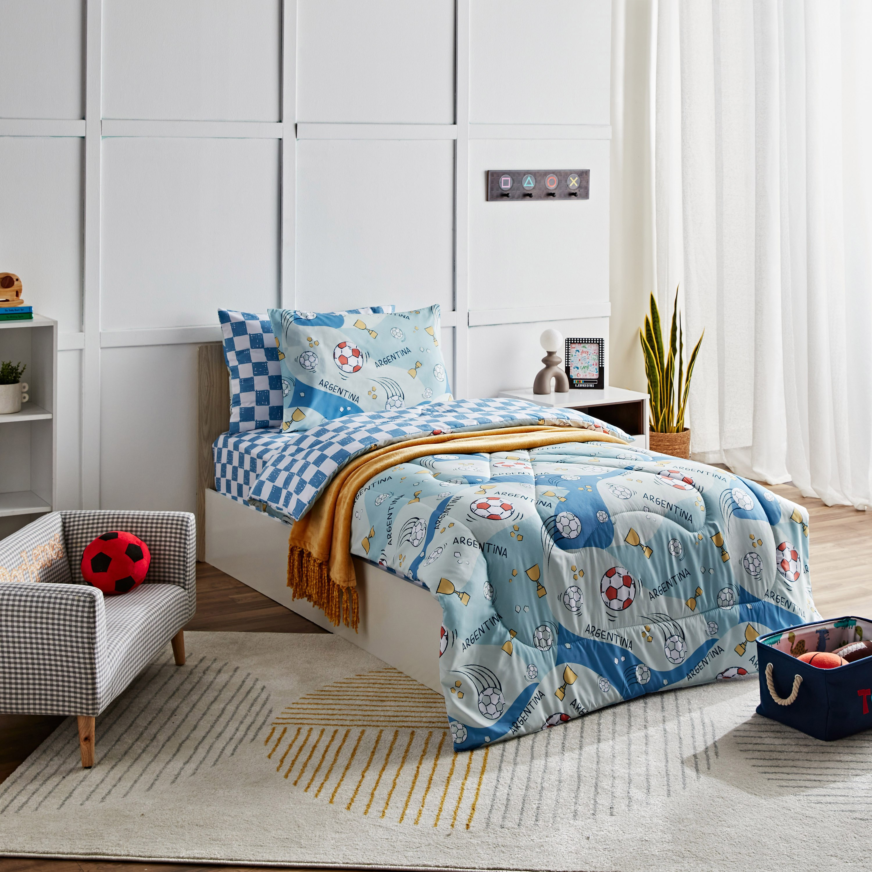 طقم لحاف فردي من ألياف دقيقة قطعتين أرينا من أركيد - 135x220 سم-hbxhomeware-hbxkidsandyouth-image-8