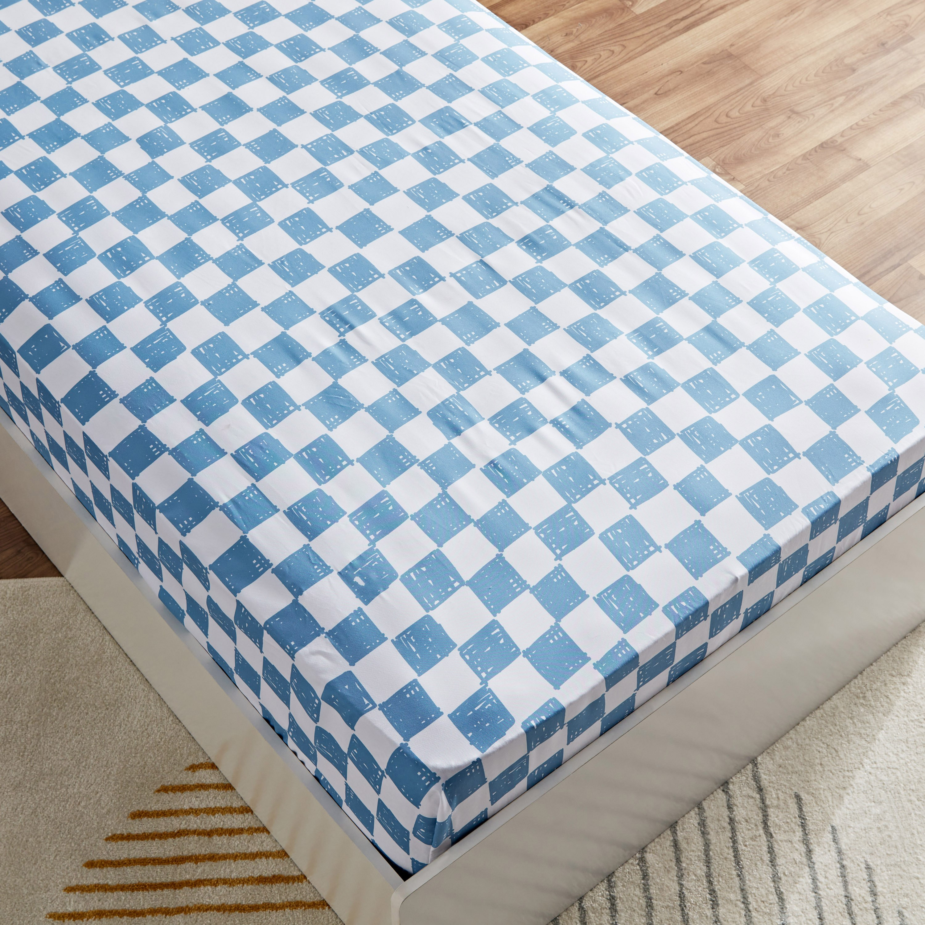 شرشف مطاطي فردي سادة من الألياف الدقيقة أرينا من أركيد - 90x200+25 سم-hbxhomeware-hbxkidsandyouth-image-3