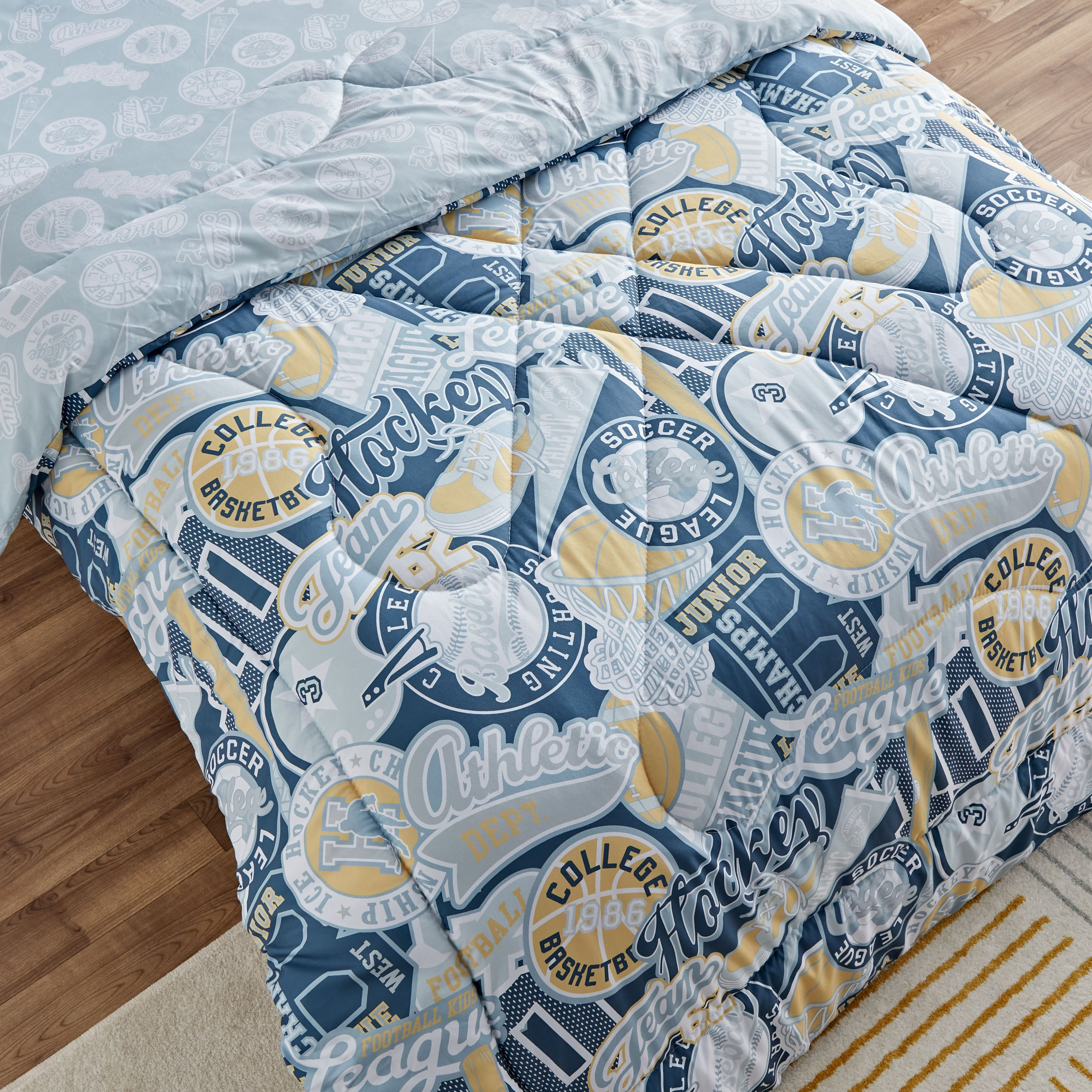 طقم لحاف توين من الألياف الدقيقة قطعتين ليتس بلاي من أركيد - 160x220 سم-hbxhomeware-hbxkidsandyouth-image-5