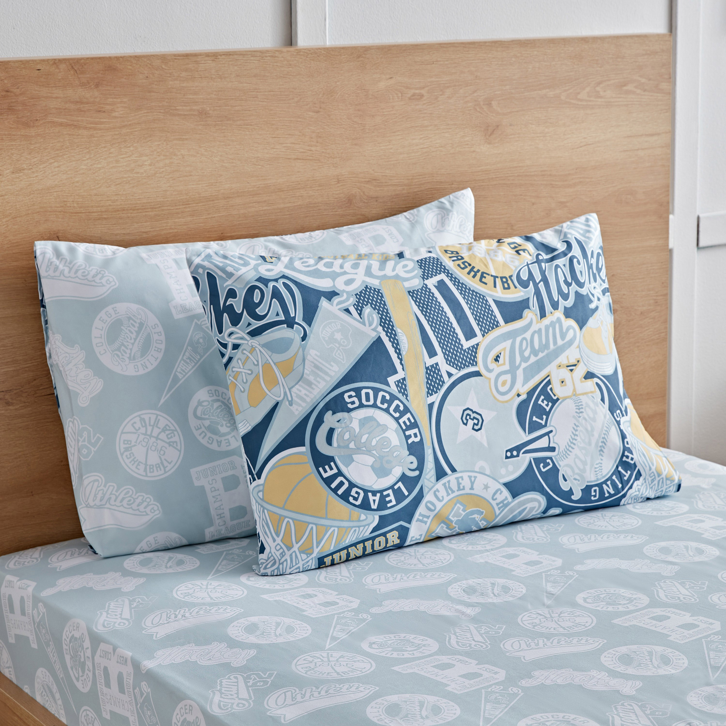 طقم غطاء وسادة من الألياف الدقيقة قطعتين من أركيد - 50x75 سم-hbxhomeware-hbxkidsandyouth-image-1