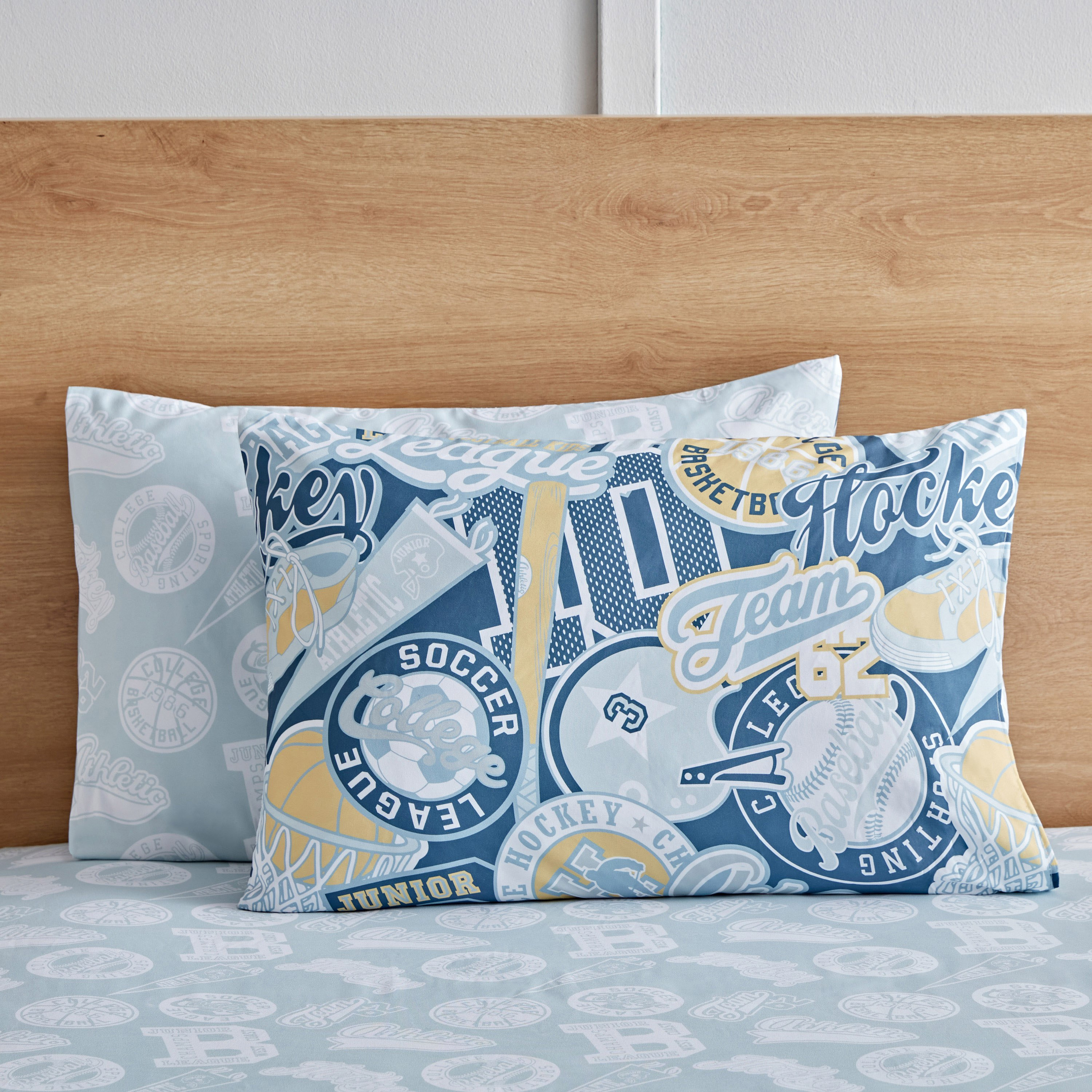 طقم غطاء وسادة من الألياف الدقيقة قطعتين من أركيد - 50x75 سم-hbxhomeware-hbxkidsandyouth-image-2