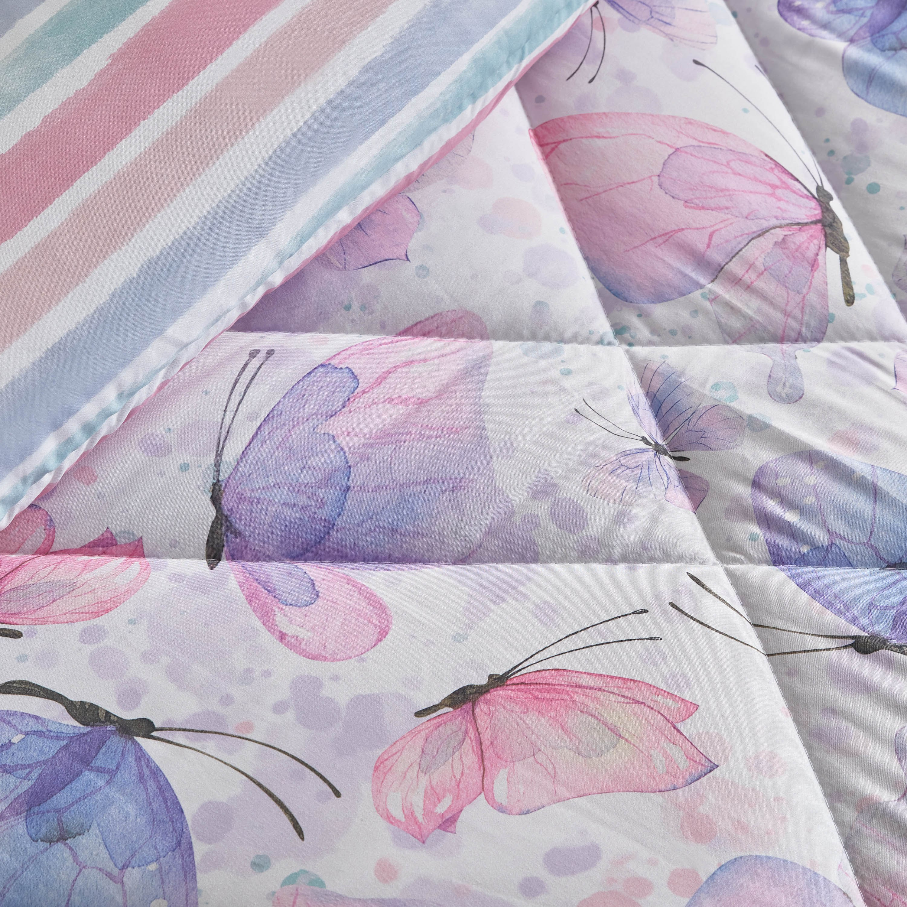 Flutterby Dreamscape 2-Piece Microfibre Twin Comforter Set - 160x220 cm-hbxhomeware-hbxkidsandyouth-image-5