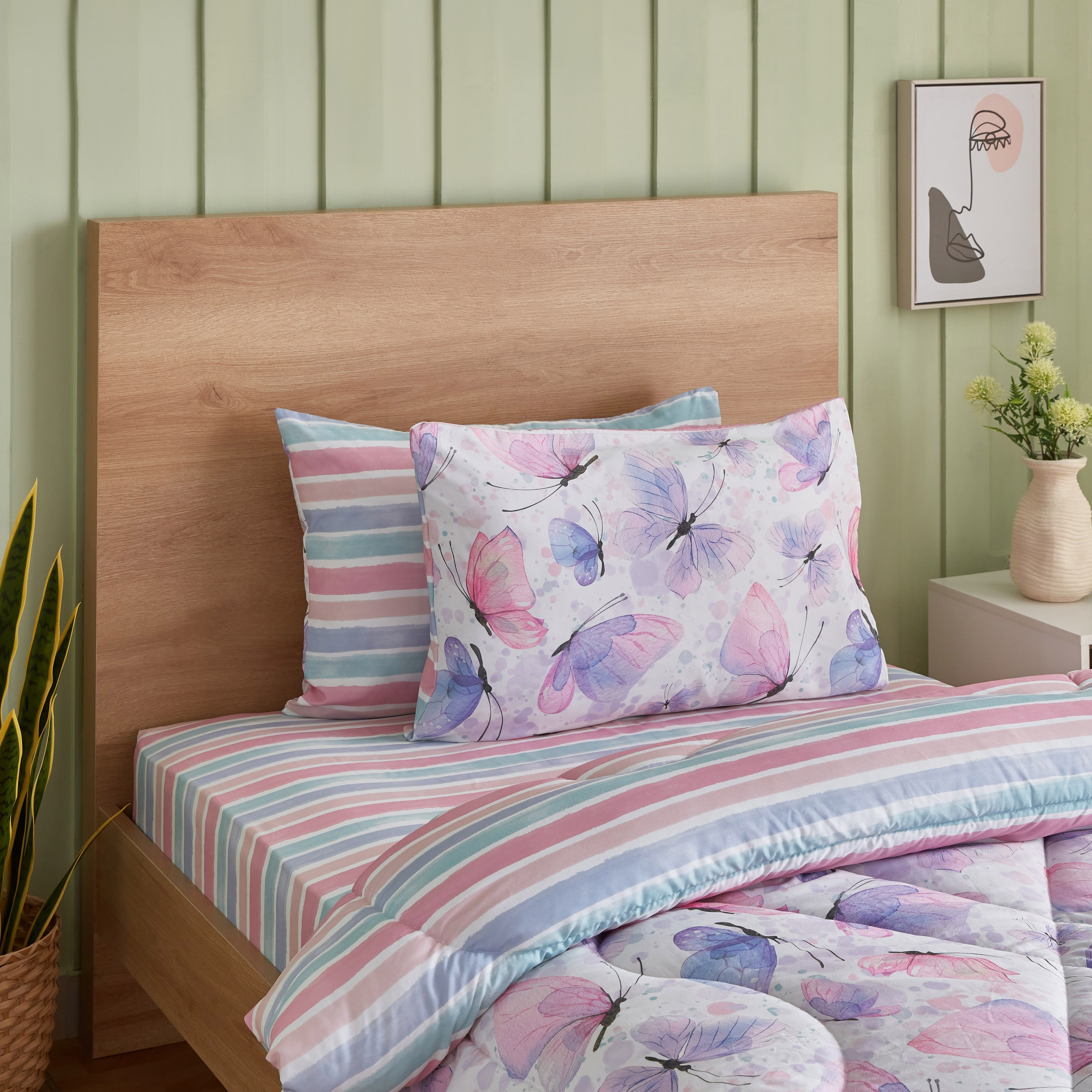 طقم أغطية وسائد مايكروفايبر قطعتين دريم سكيب من فلاترباي - 50x75 سم-hbxhomeware-hbxkidsandyouth-image-1