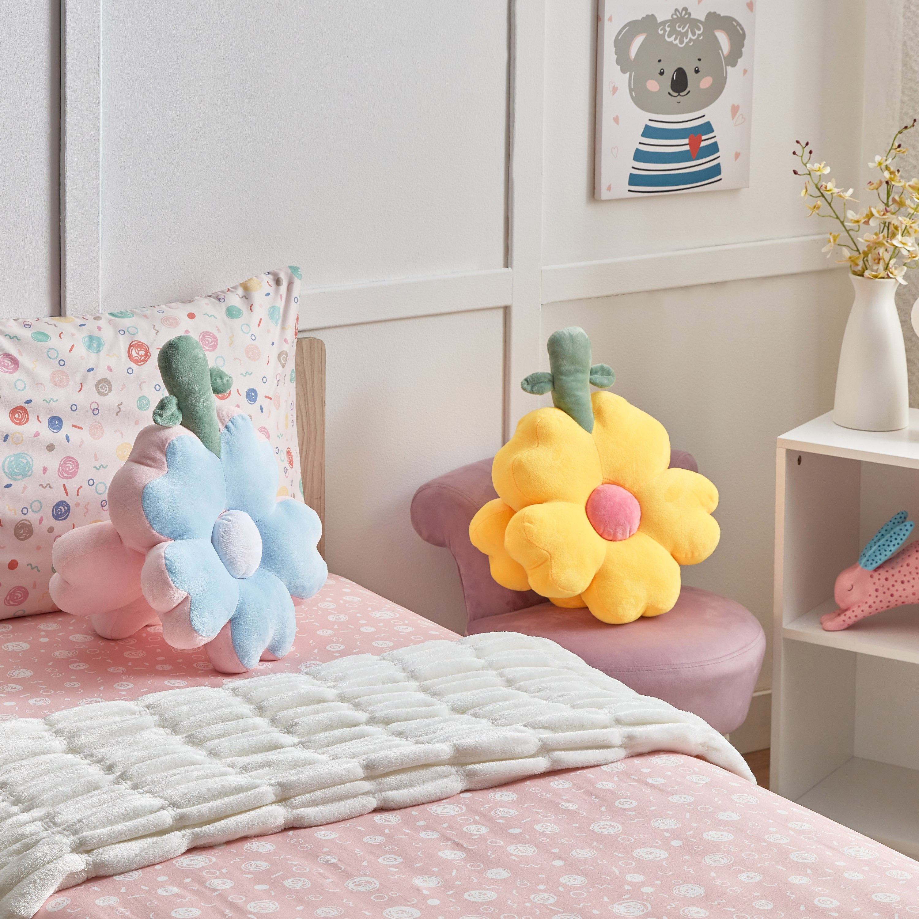 Flutterby Bloom Filled Cushion - 45x32 cm-hbxhomeware-hbxkidsandyouth-image-6