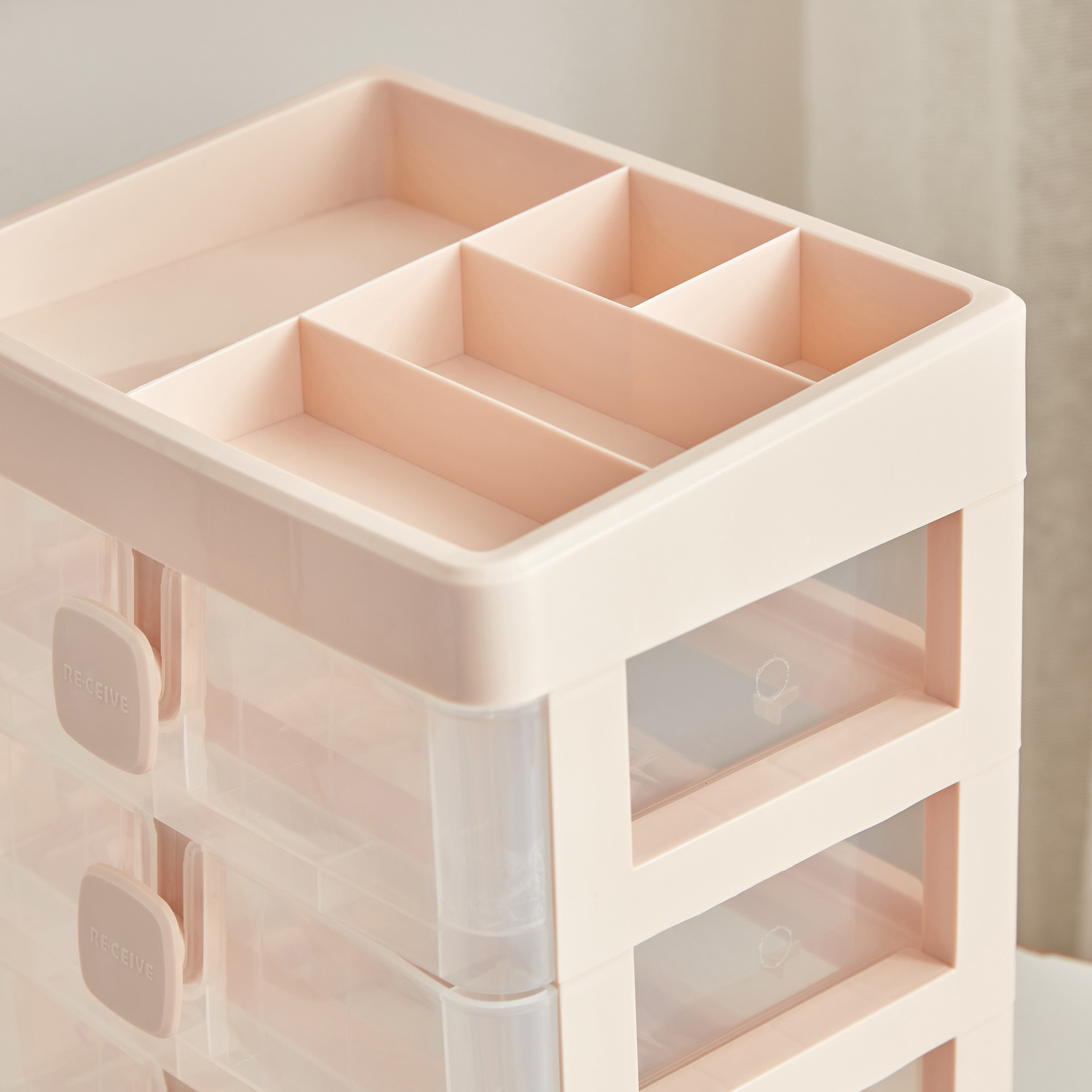 صندوق تخزين 3 طبقات من فلاترباي - 23.2x16.5x25.7 سم-hbxhomeware-hbxkidsandyouth-image-4