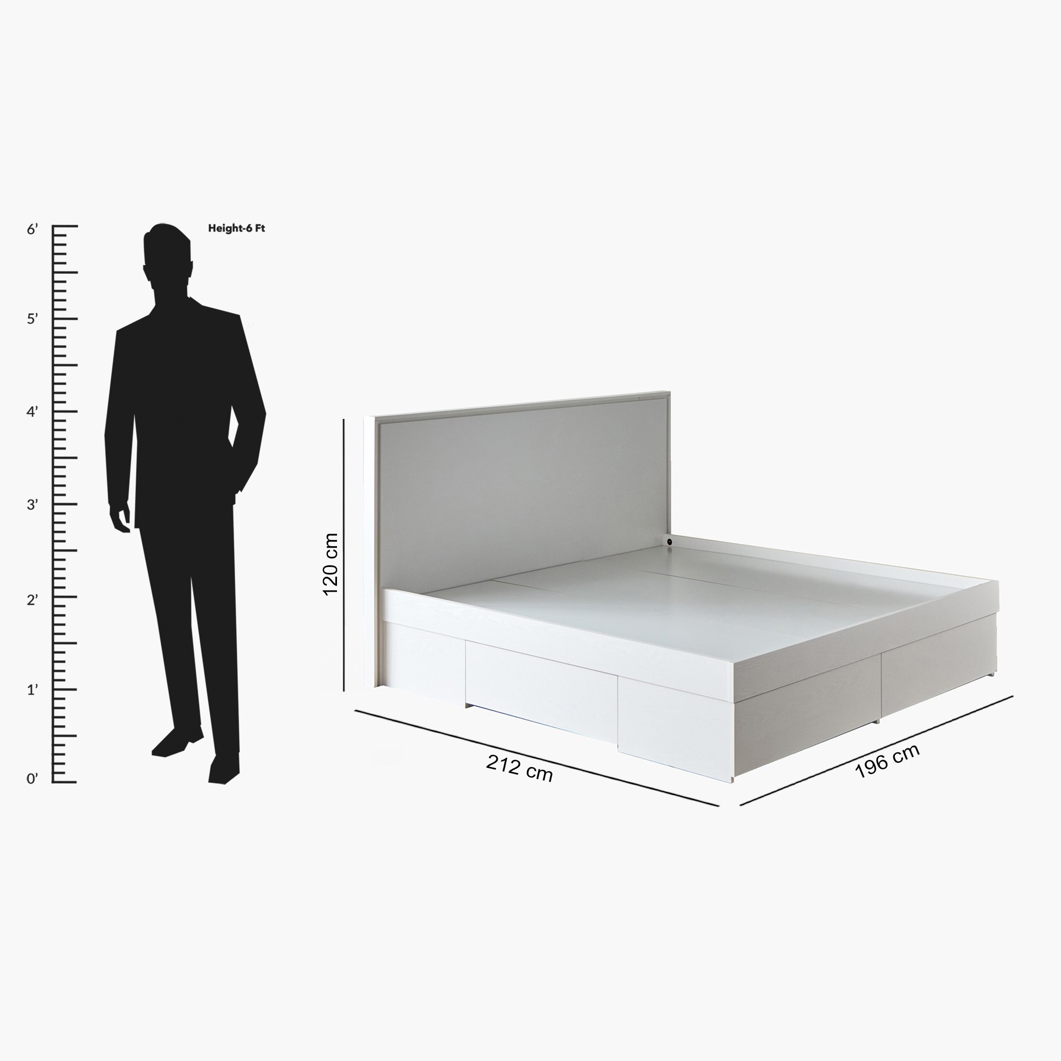 Frankfurt King Bed with 4 Drawers - 180x200 cm-PROMO_HB_BAH_THRESHOLD_Furniture_100426-image-13