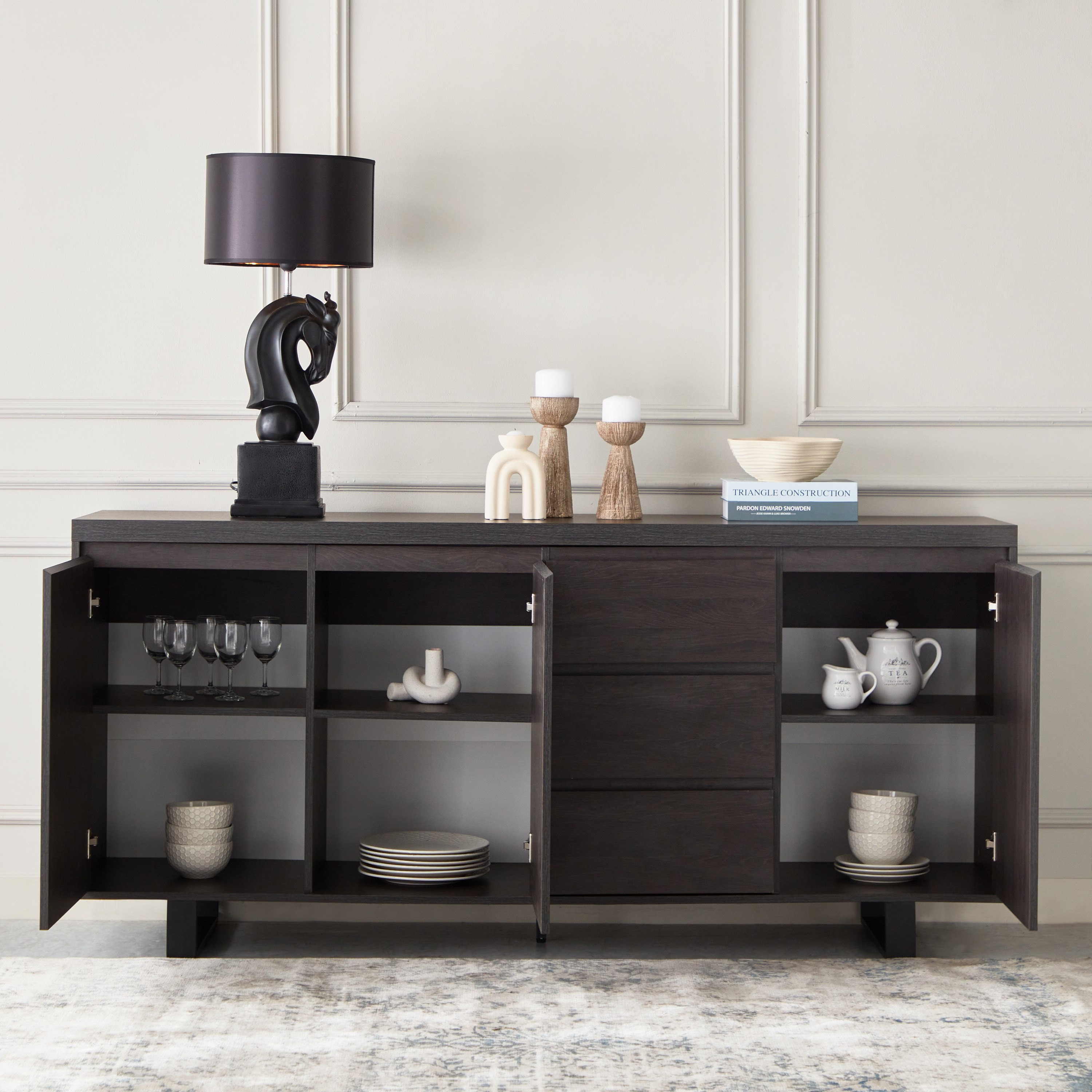 Indus 3-Door Sideboard with 3 Drawers-hbxfurniture-diningroom-buffetsandsideboards-image-3