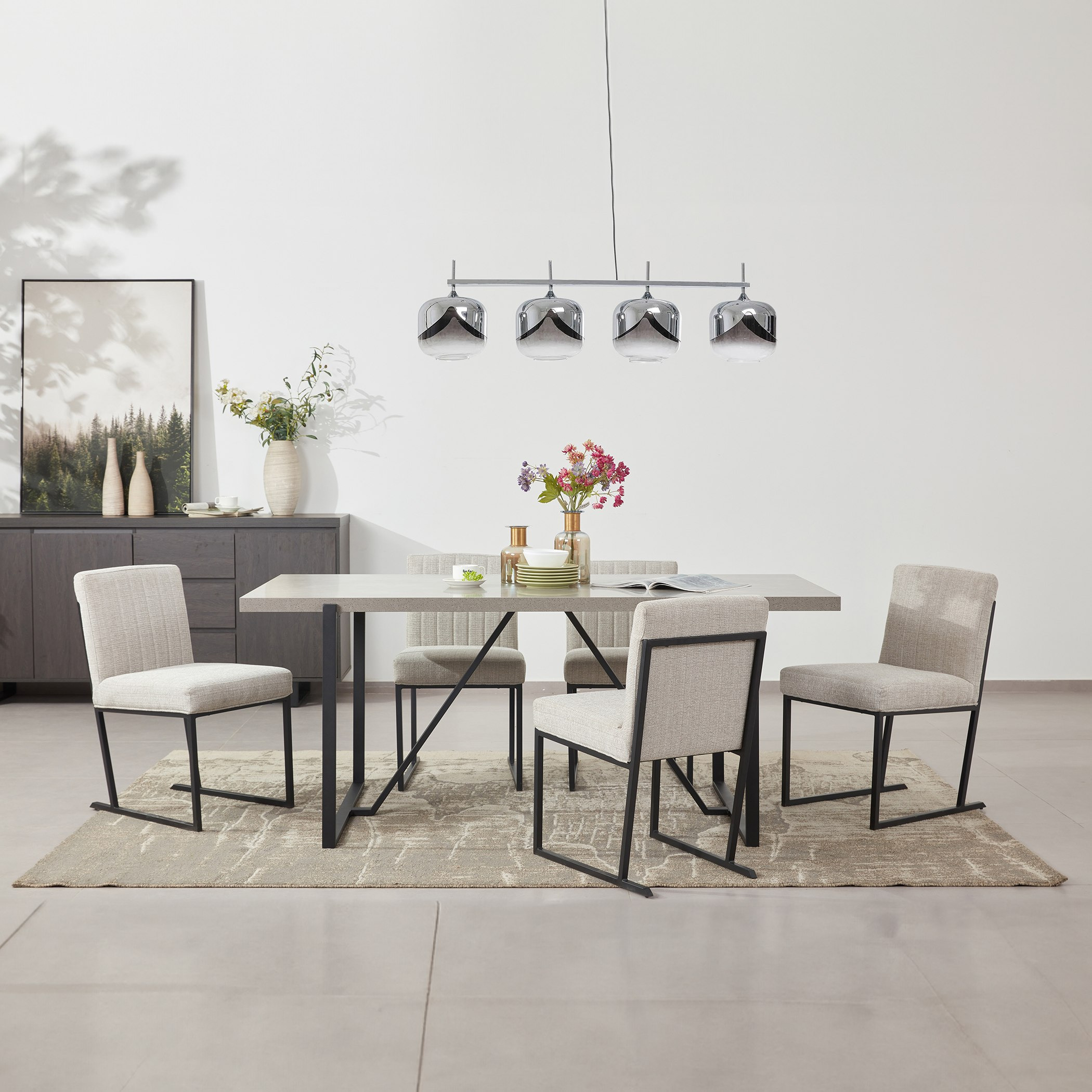 طاولة سفرة لـ6 مقاعد من إندوس-hbxdiningroom-diningtablesandsets-diningtables-sixseater-image-7