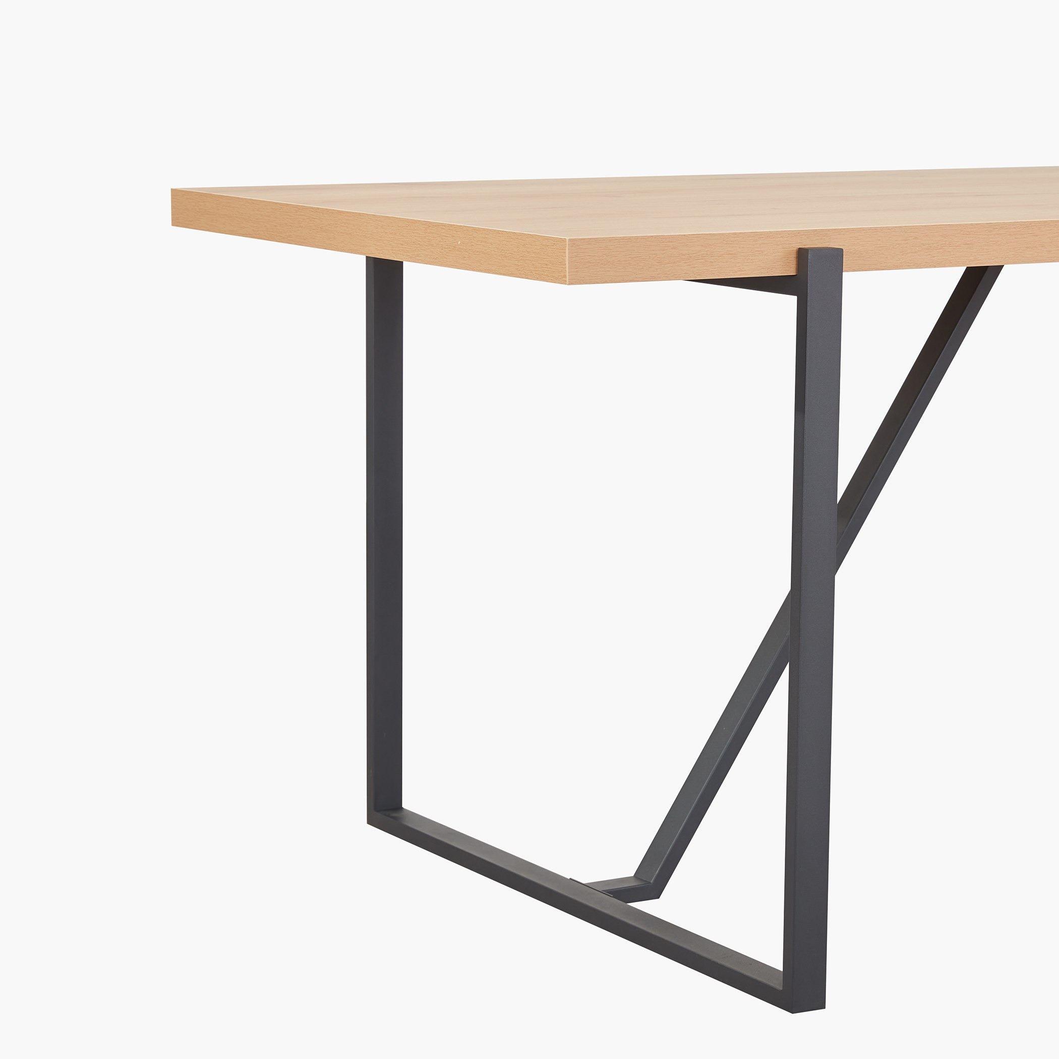 Indus 6-Seater Dining Table-hbxdiningroom-diningtablesandsets-diningtables-sixseater-image-3