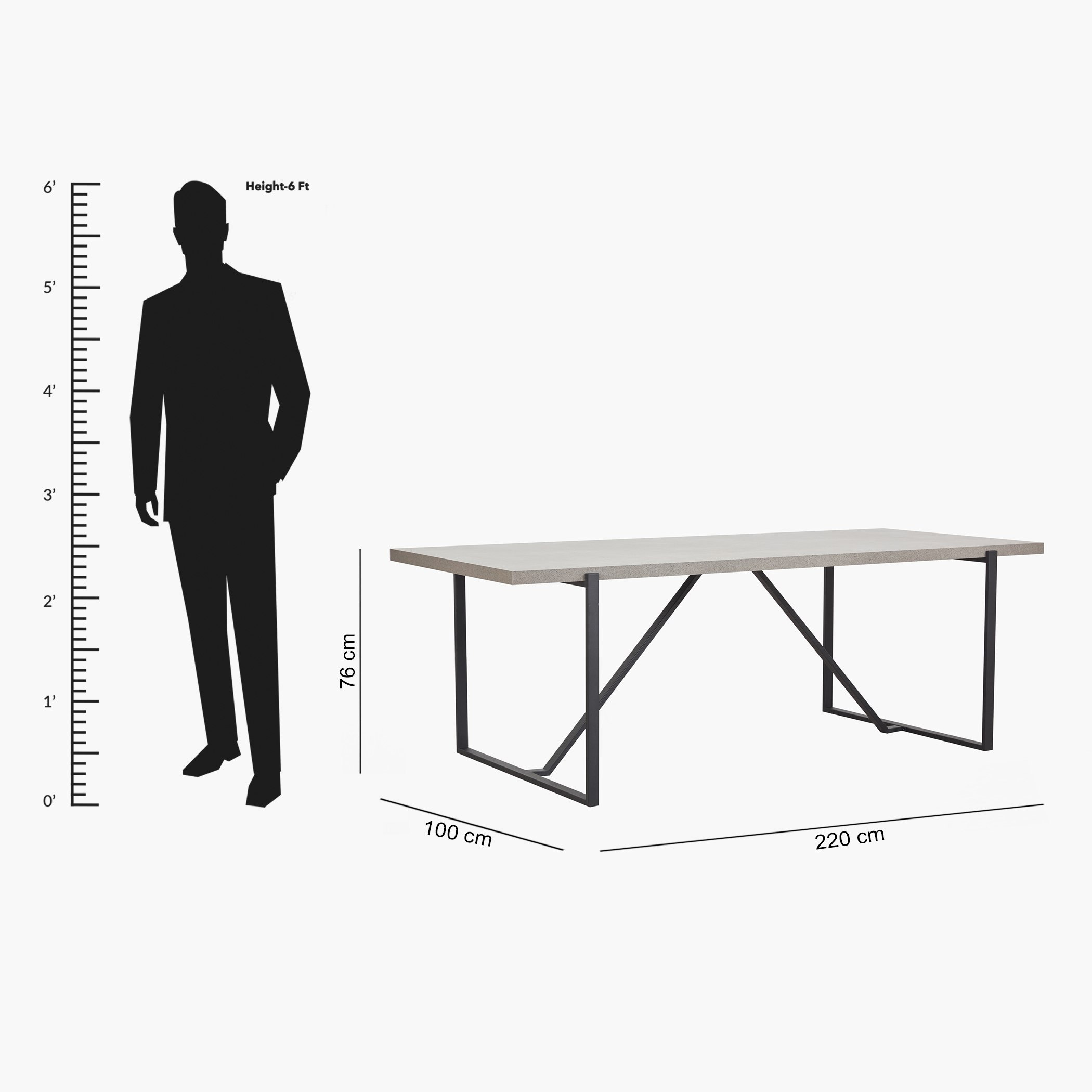 طاولة سفرة لـ8 مقاعد من إندوس-hbxfurniture-diningroom-diningtables-eightseater-image-9