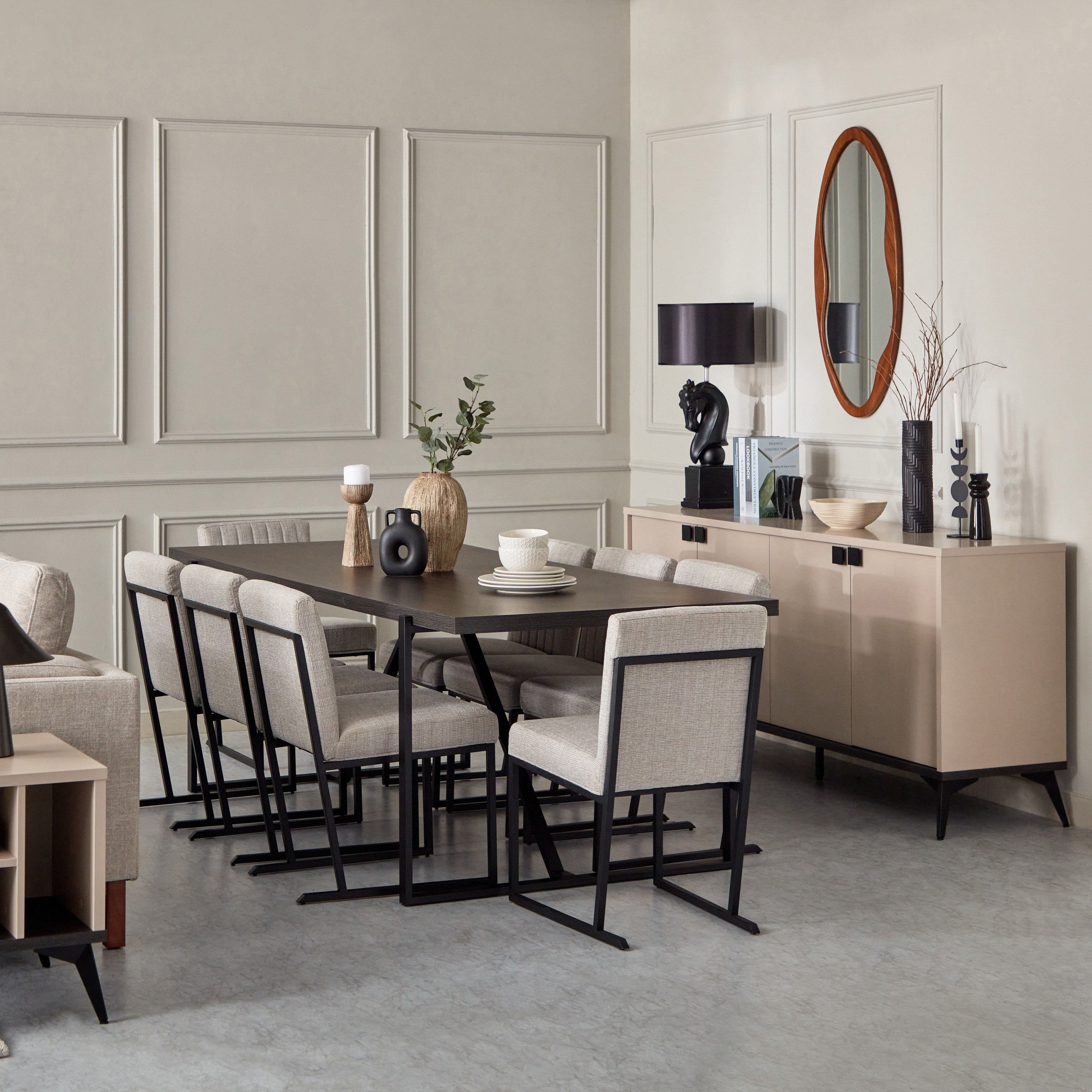 وحدة جانبية 4 أبواب من لوكسمبورغ-hbxfurniture-diningroom-buffetsandsideboards-image-12