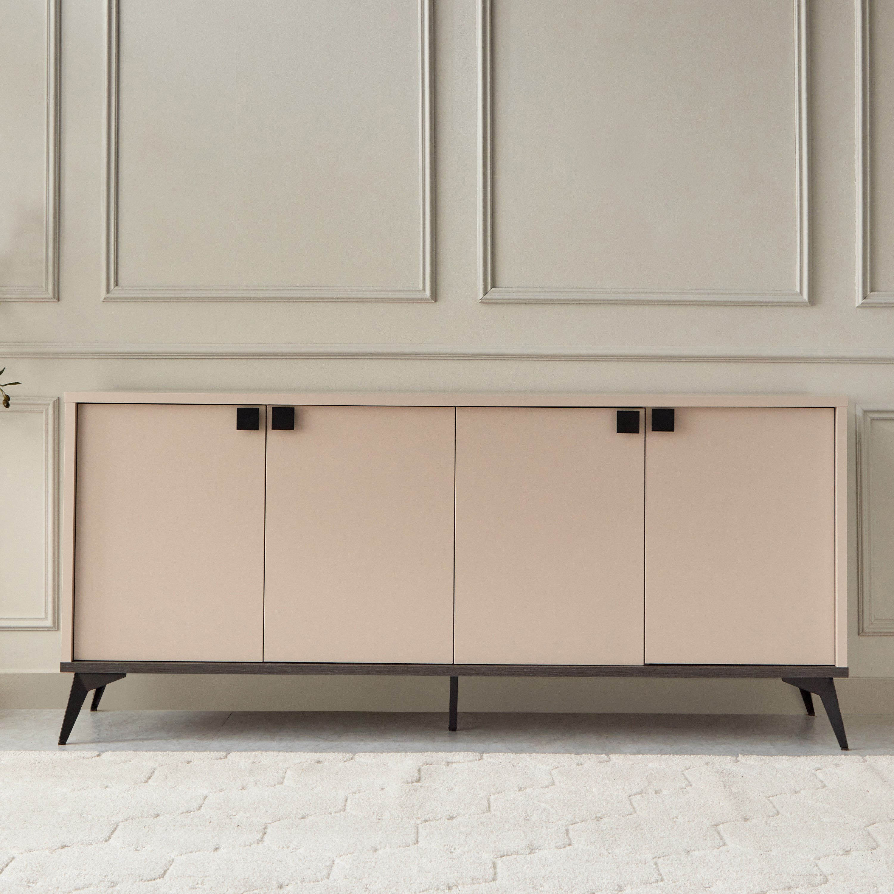 وحدة جانبية 4 أبواب من لوكسمبورغ-hbxfurniture-diningroom-buffetsandsideboards-image-6
