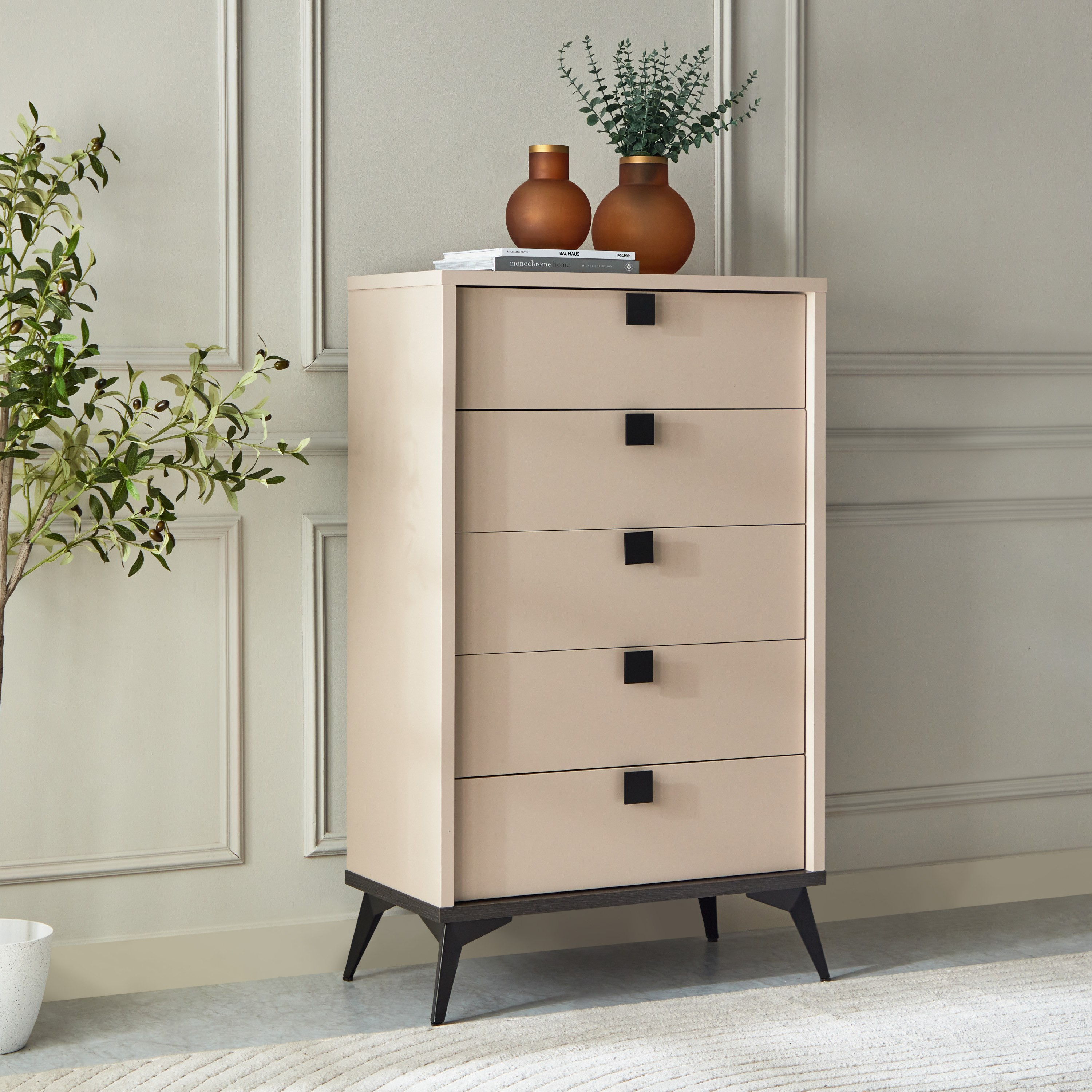 Luxembourg Chest of 5 Drawers-hbxfurniture-dressersandchests-chestofdrawers-image-1