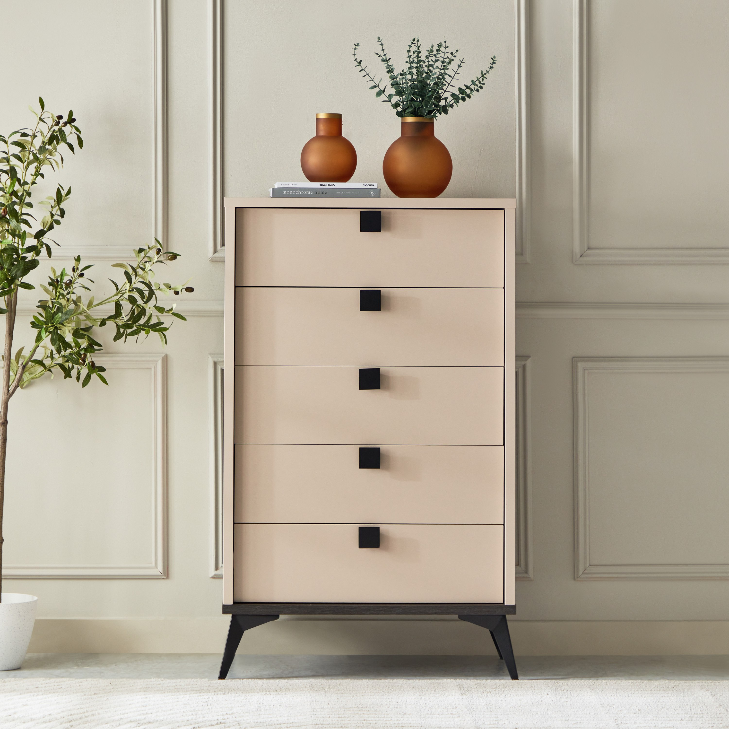 Luxembourg Chest of 5 Drawers-hbxfurniture-dressersandchests-chestofdrawers-image-2