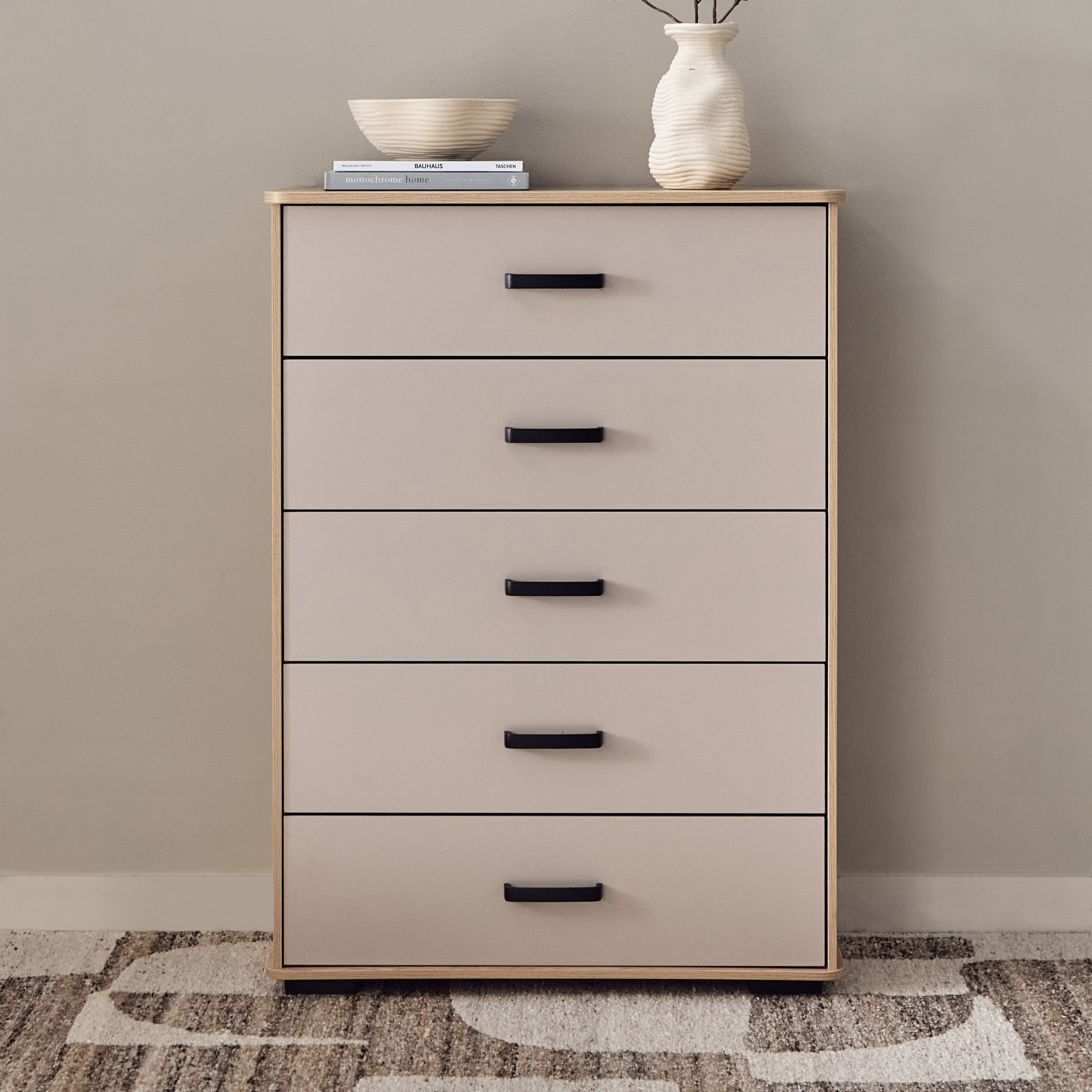 وحدة تخزين 5 أدراج - مدريد من موڤو -hbxfurniture-dressersandchests-chestofdrawers-image-2