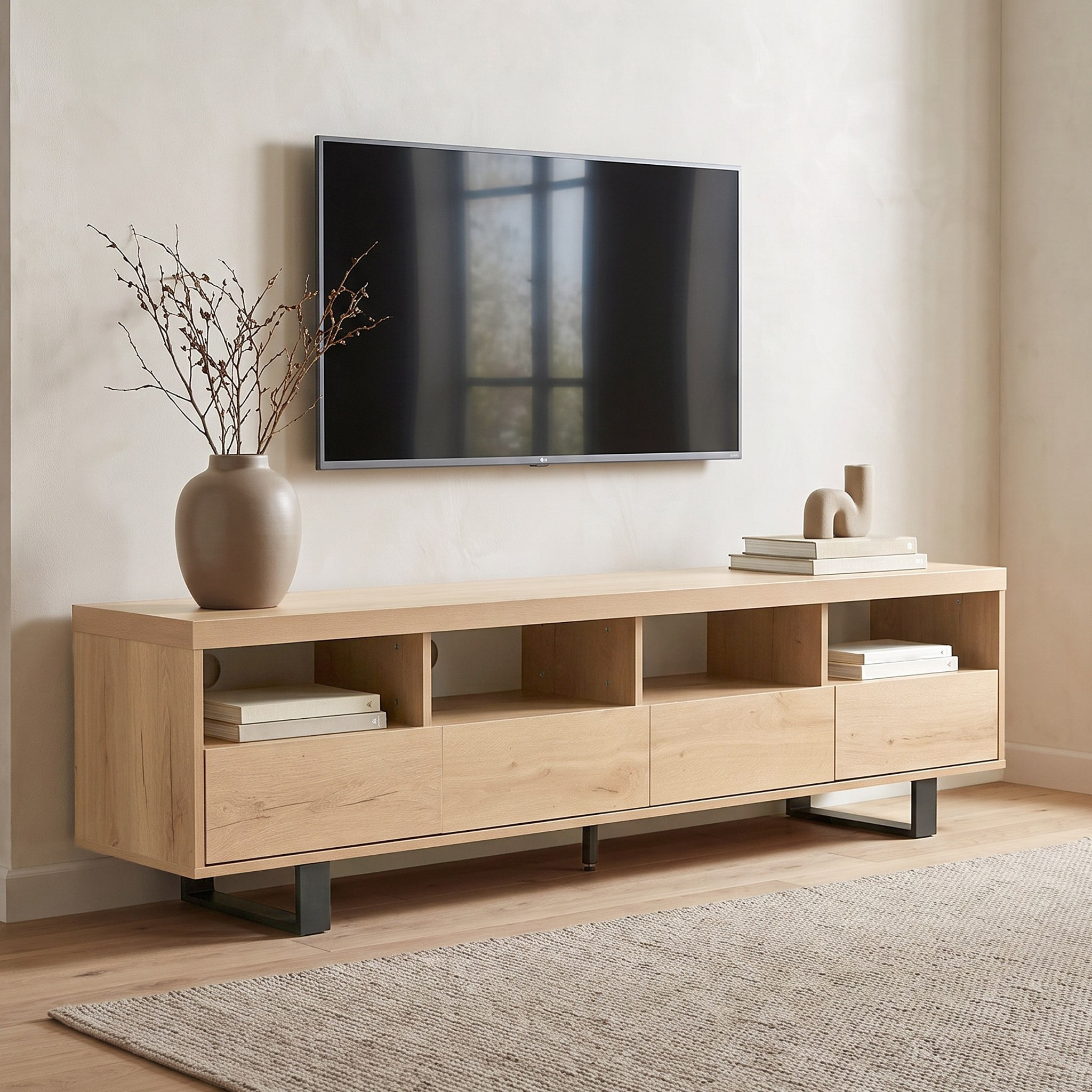 وحدة تلفزيون حتى 75 بوصة 1.9 متر من إندوس-hbxlivingroom-mediaunitsandstorage-tvunits-image-1